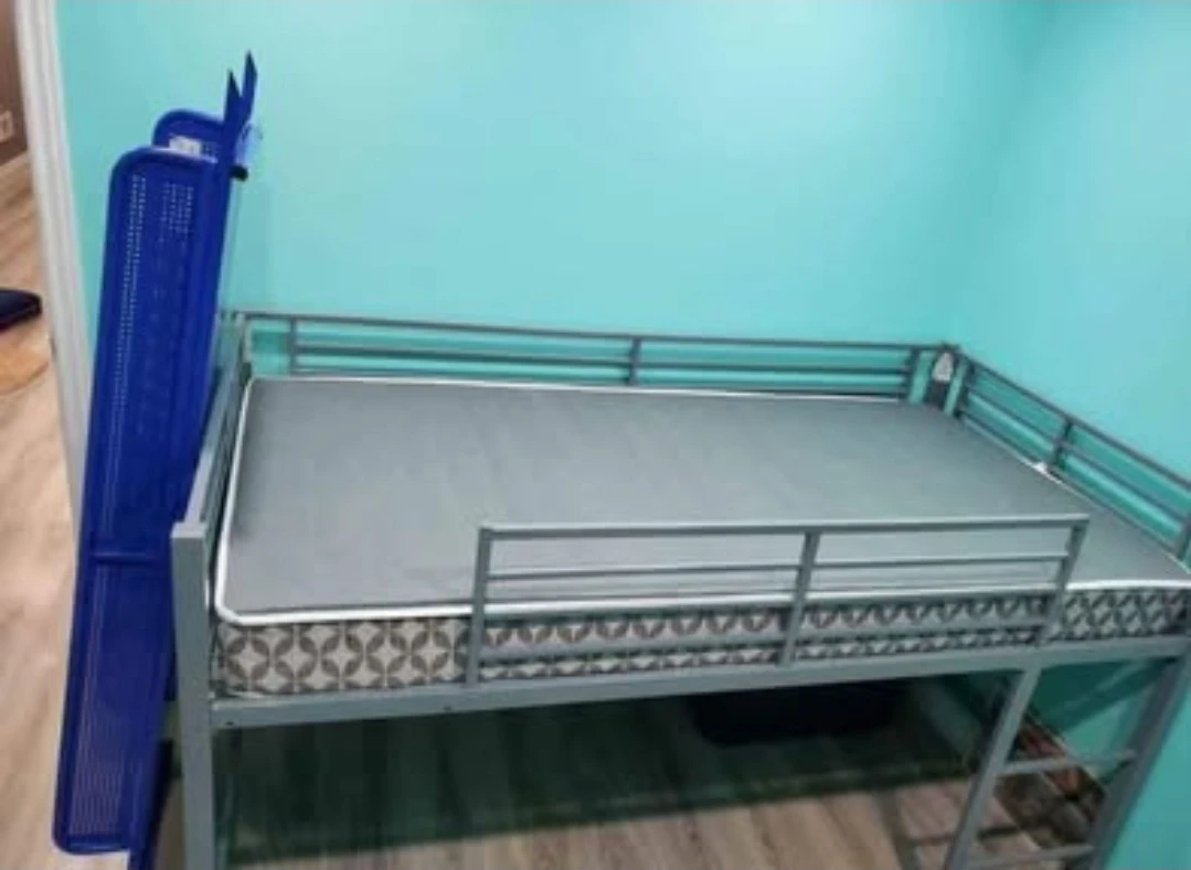 Loft Bed Frame with Slide - photo 4