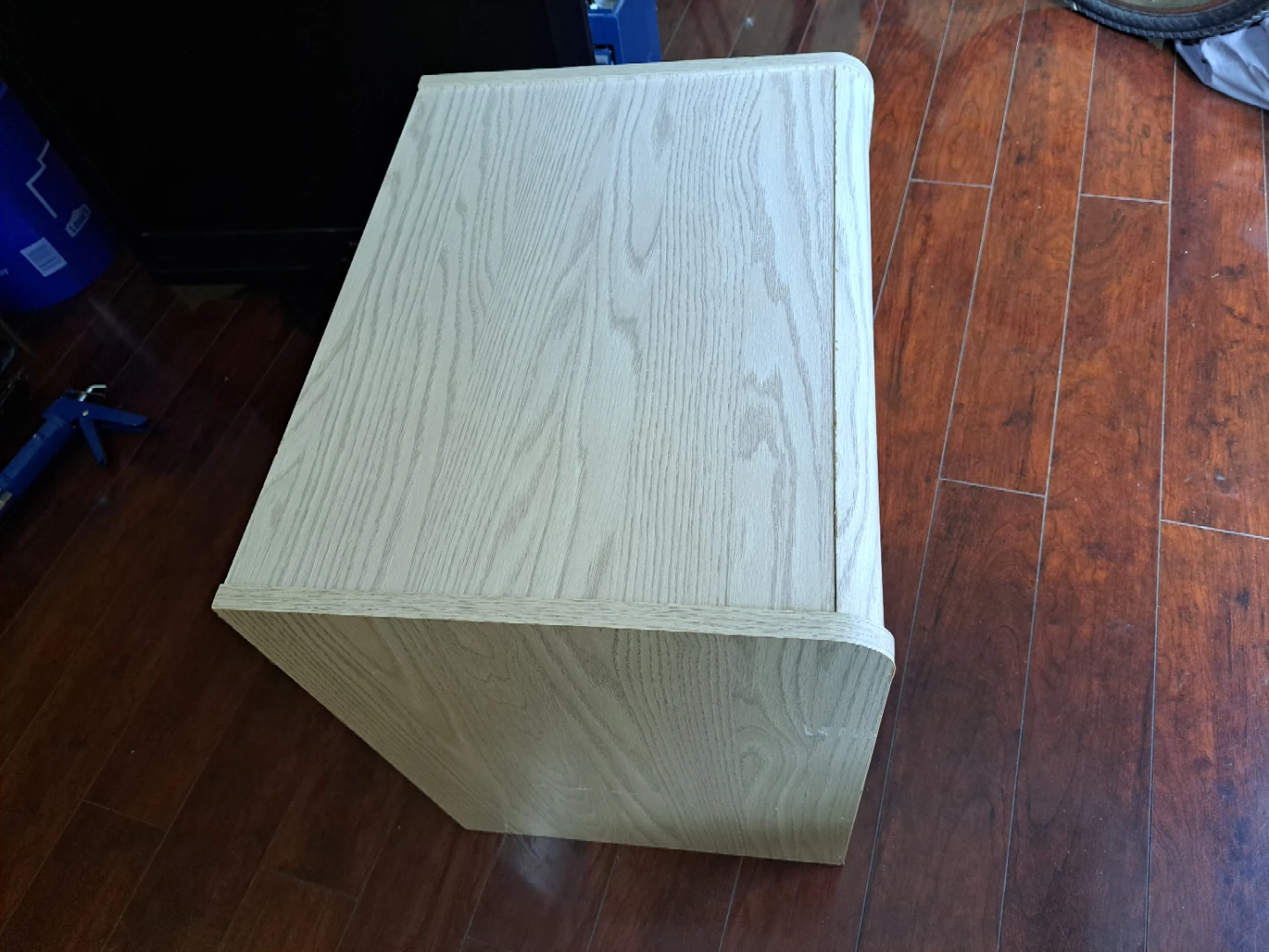 Light Wood Finish Two-Drawer Nightstand - photo 4