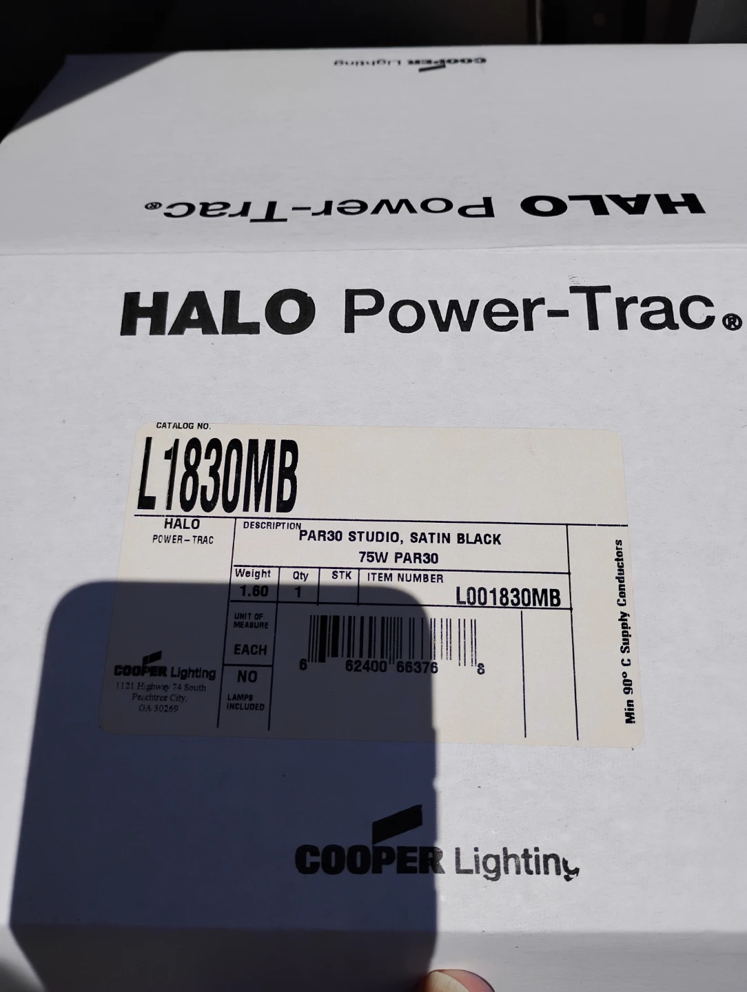 Halo Power-Trac L1830MB PAR30 Studio Light - photo 5