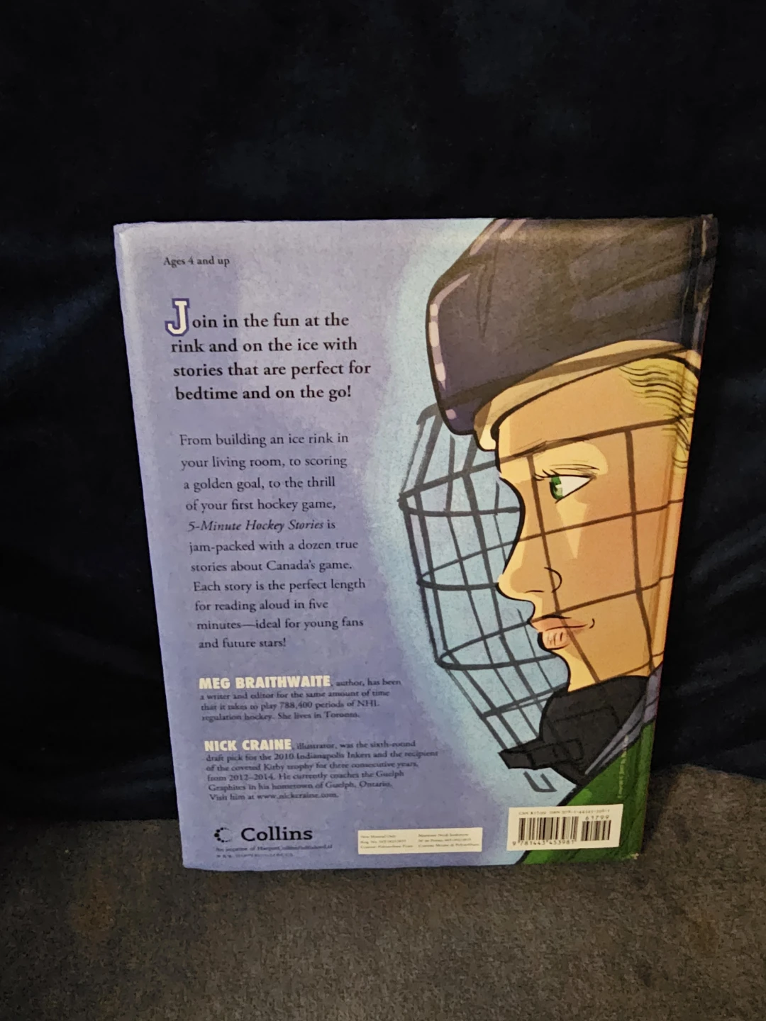 5-Minute Hockey Stories Book - photo 2
