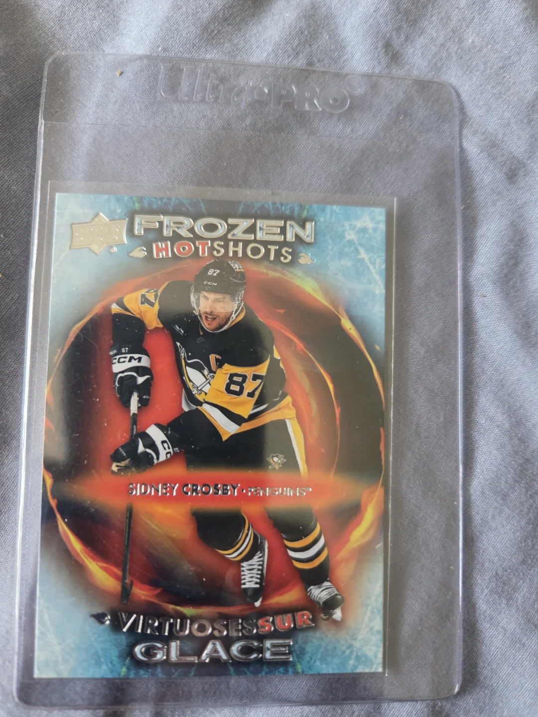 Frozen Hotshots Virtuosos sur Glace Sidney Crosby Card