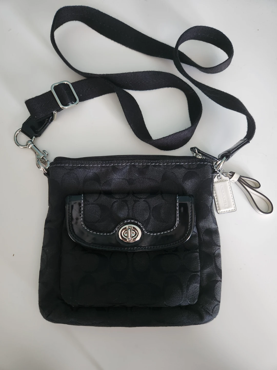 Coach Signature C Monogram Crossbody Bag - photo 2