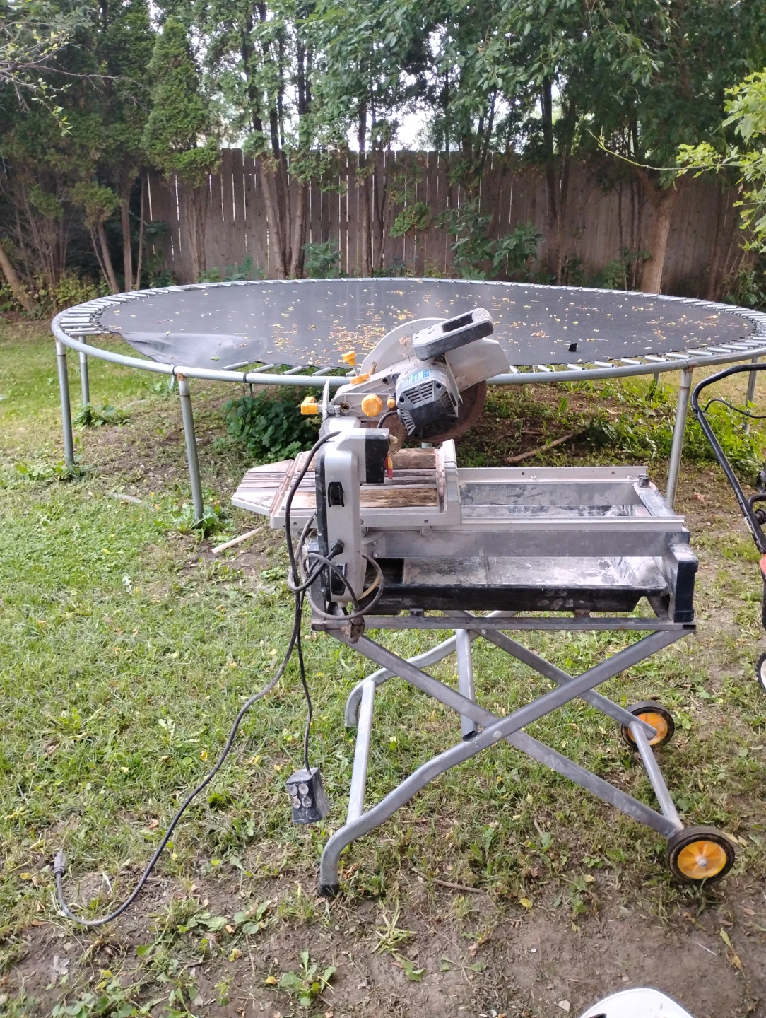 Wet Tile Saw on Stand - photo 2