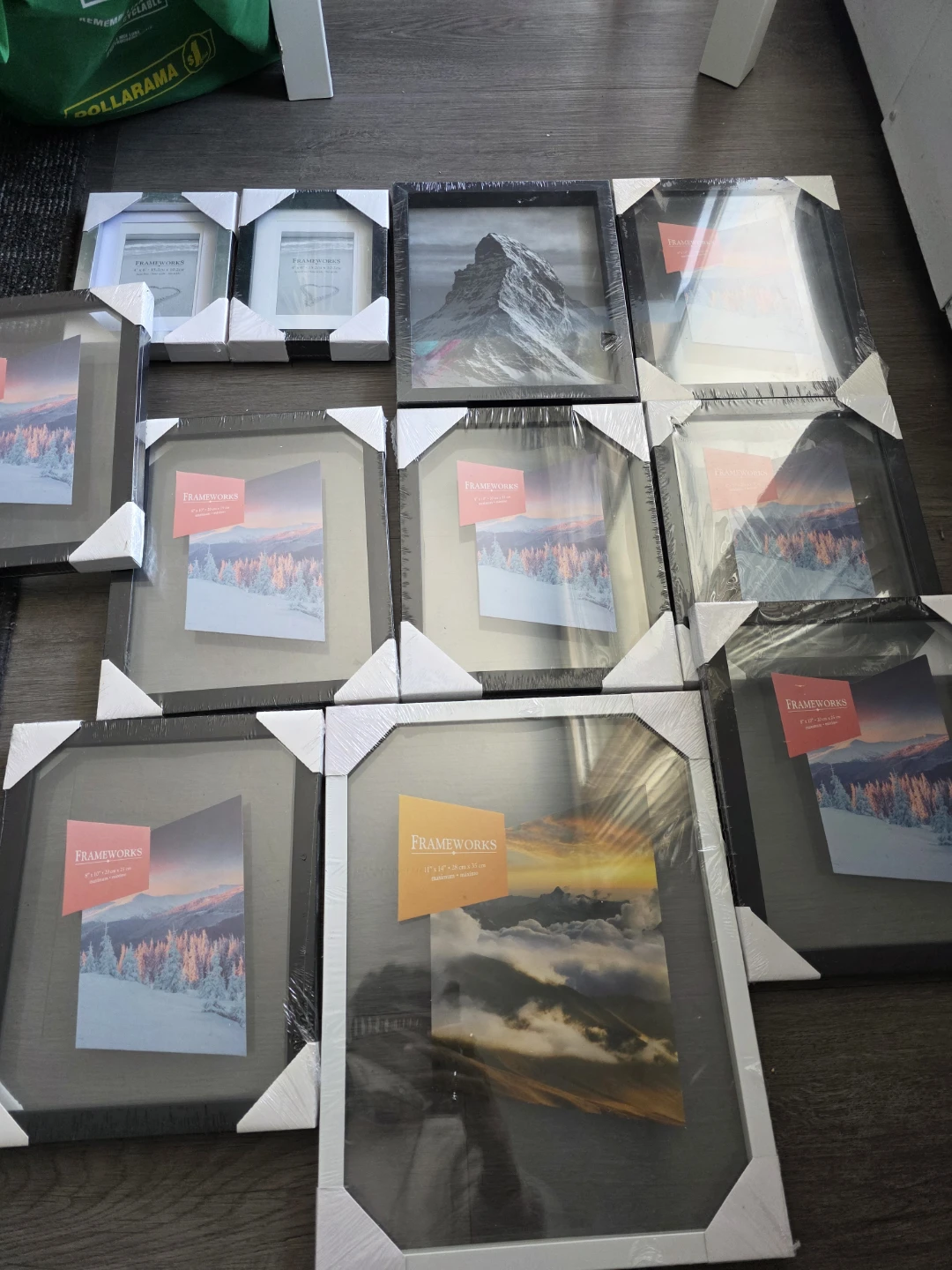 Frame Included Picture Frames (Various Sizes)