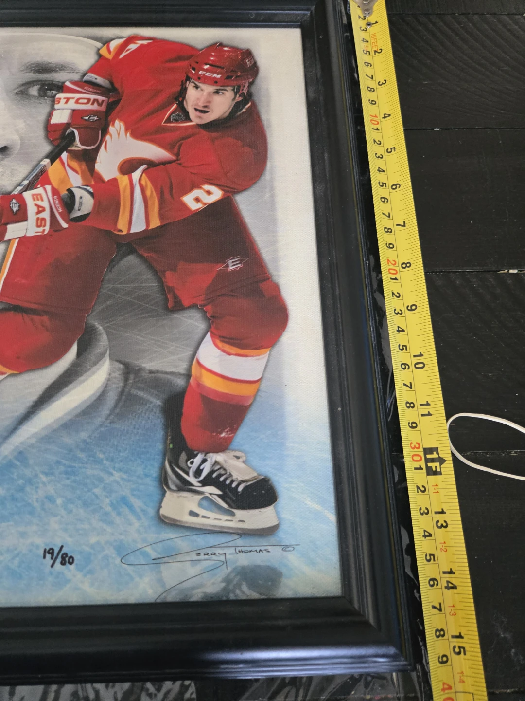 Gerry Thomas "Champions" Limited Edition Hockey Art Print - photo 2