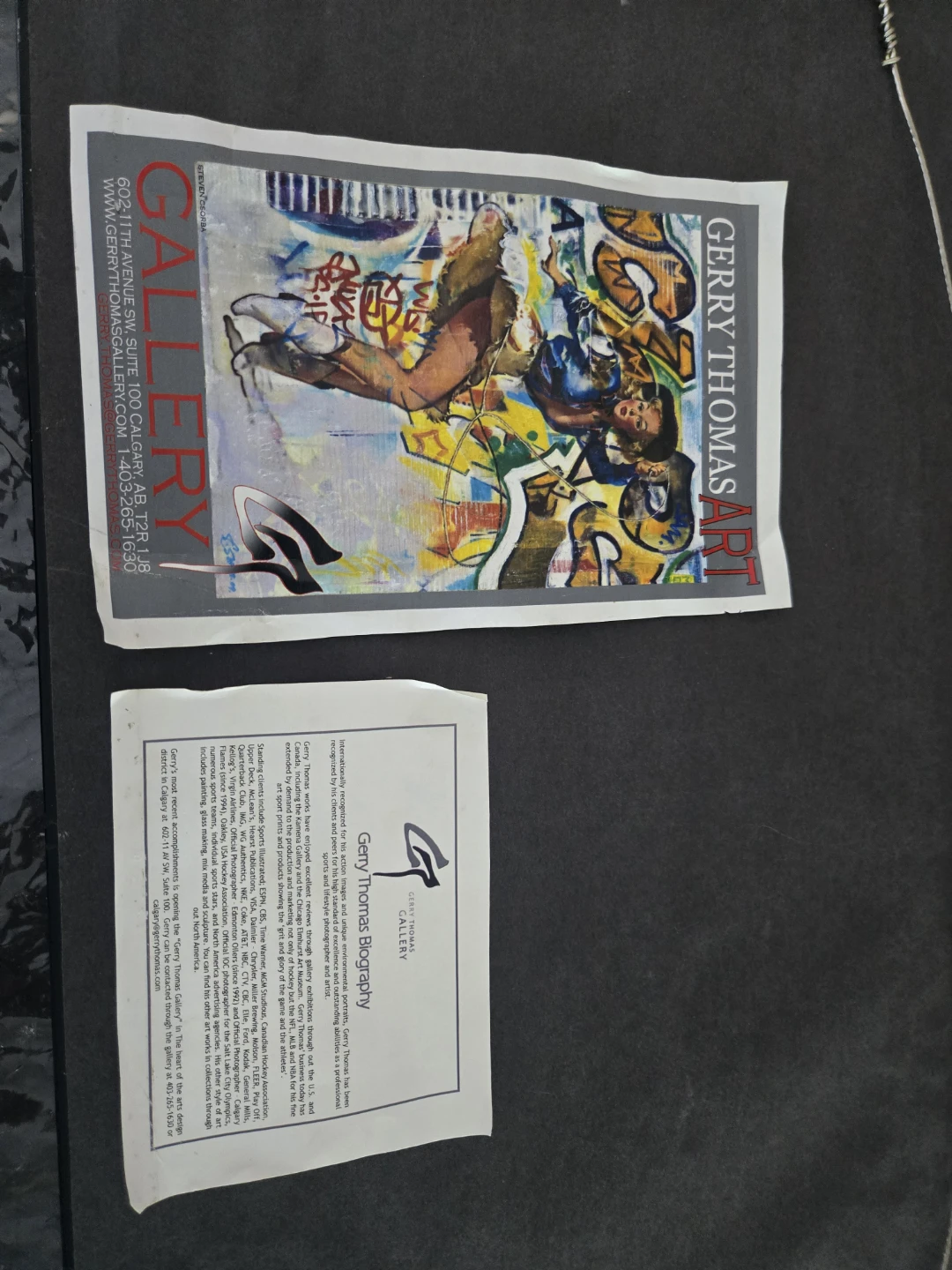 Gerry Thomas "Champions" Limited Edition Hockey Art Print - photo 5