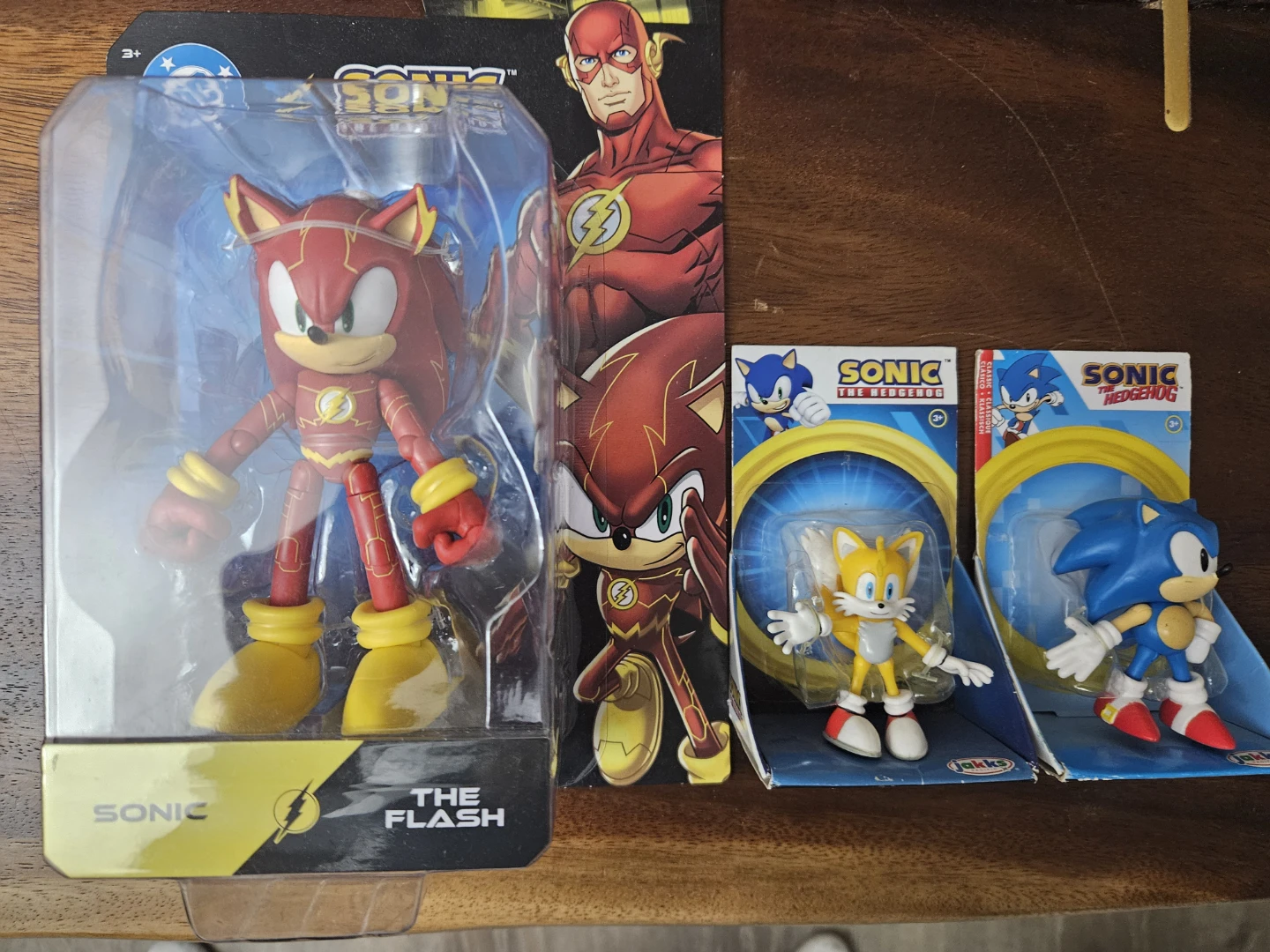 Sonic the Hedgehog & The Flash Crossover Action Figures
