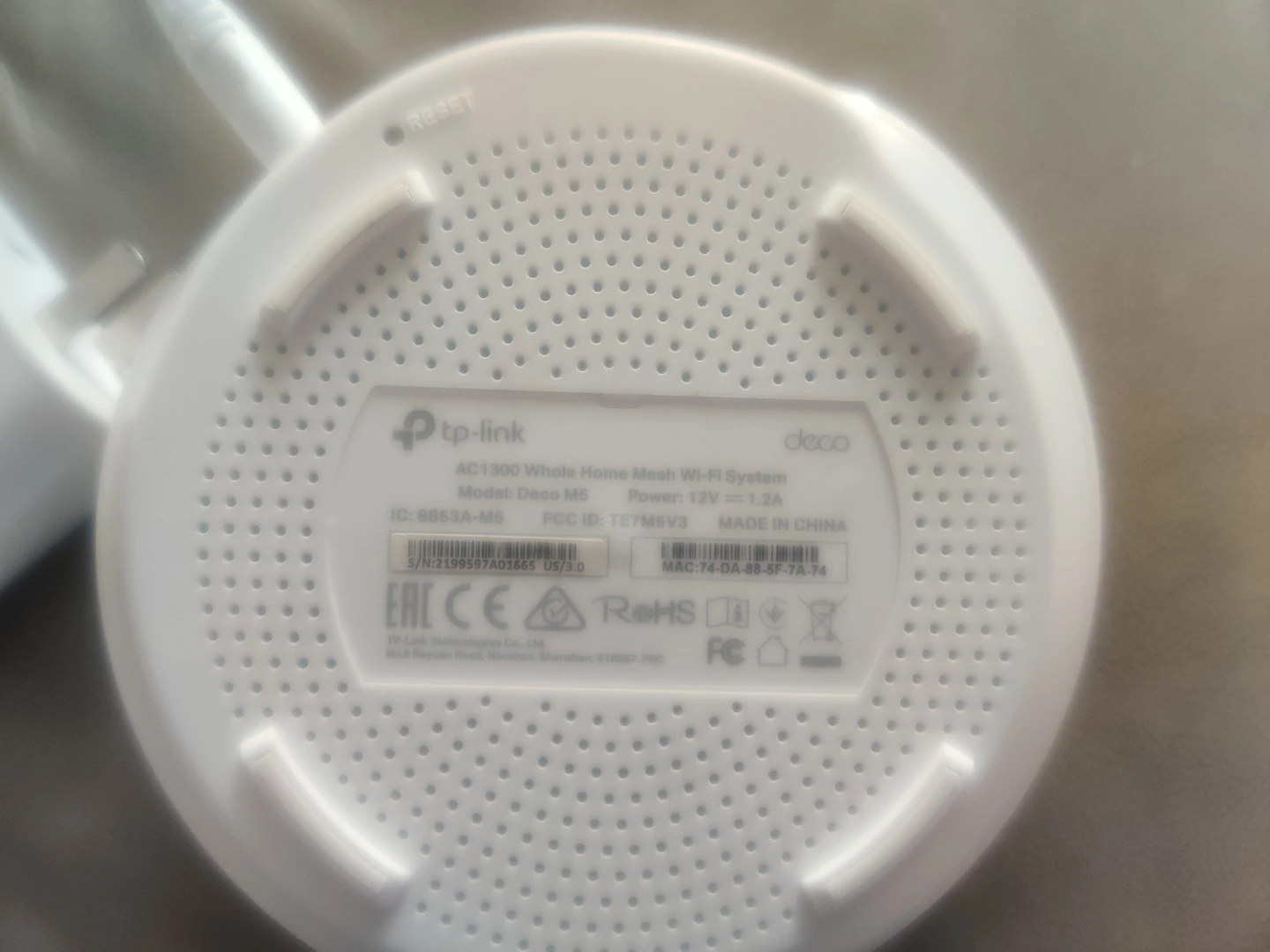 TP-Link Deco M5 AC1300 Whole Home Mesh Wi-Fi System - photo 2