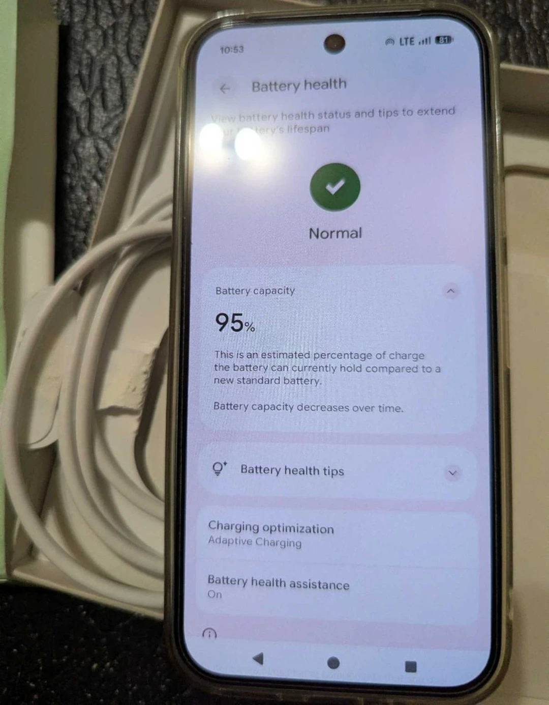 Google Pixel 9 (128GB) mint condition phone - photo 3
