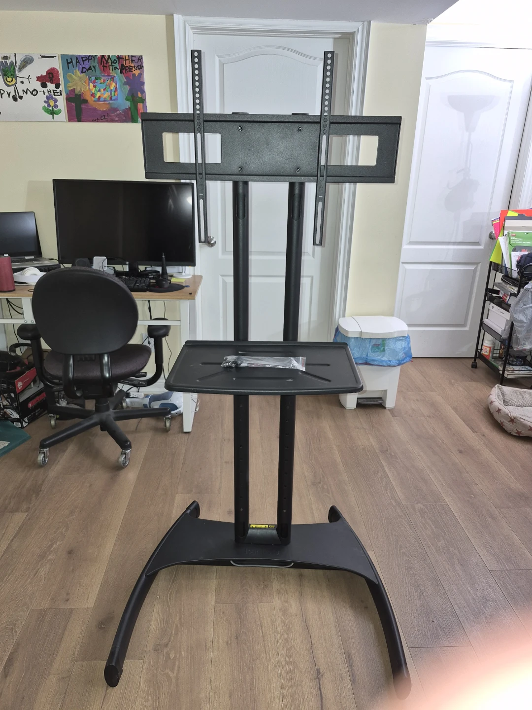 Kanto MTM65PL Height Adjustable Mobile TV Stand