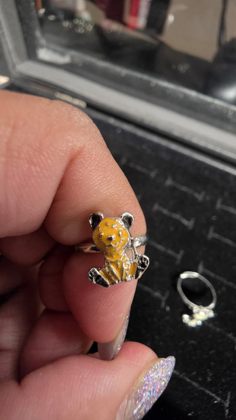 3 Cute Animal Rings - Giraffe, Bear, Koala (680) - photo 4