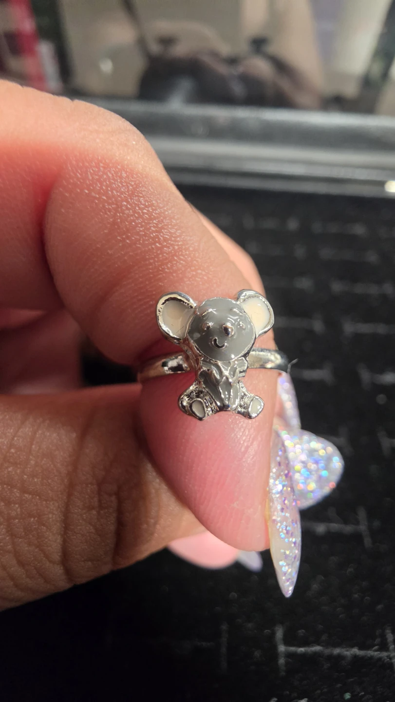 3 Cute Animal Rings - Giraffe, Bear, Koala (680) - photo 5