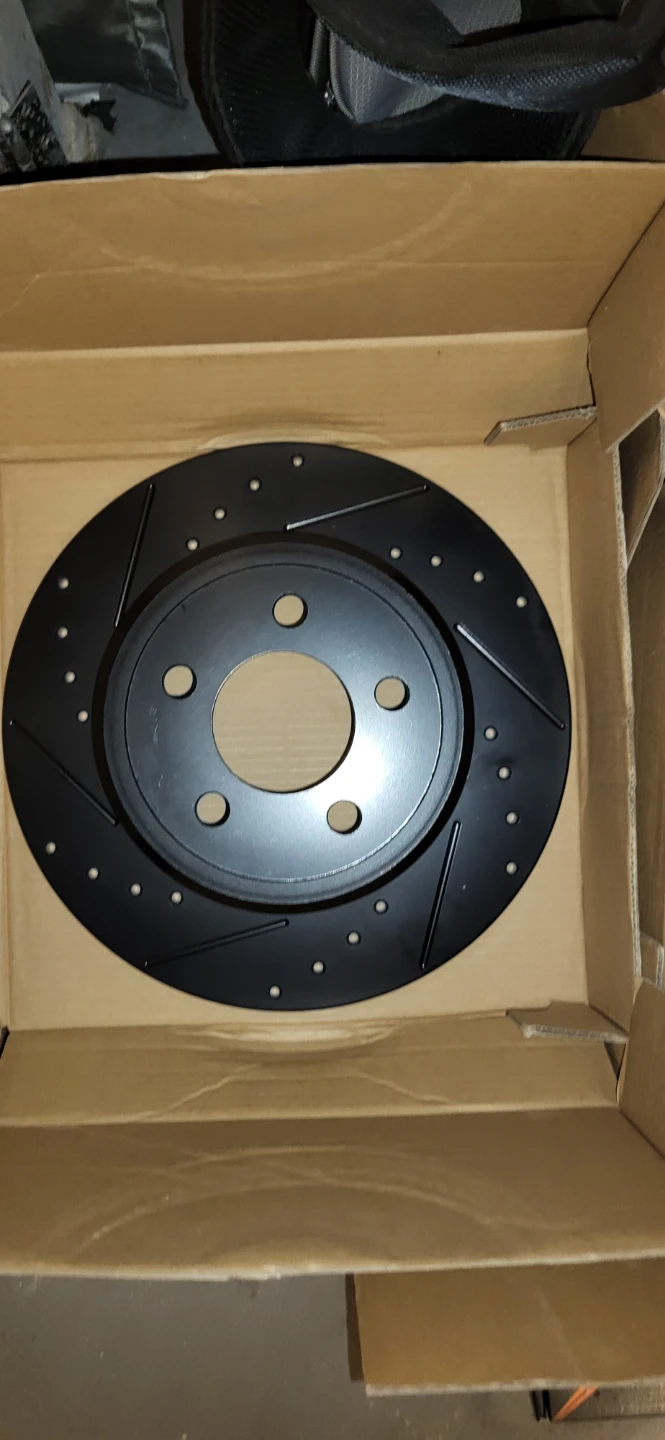 Slotted & Cross Drilled Brake Rotors