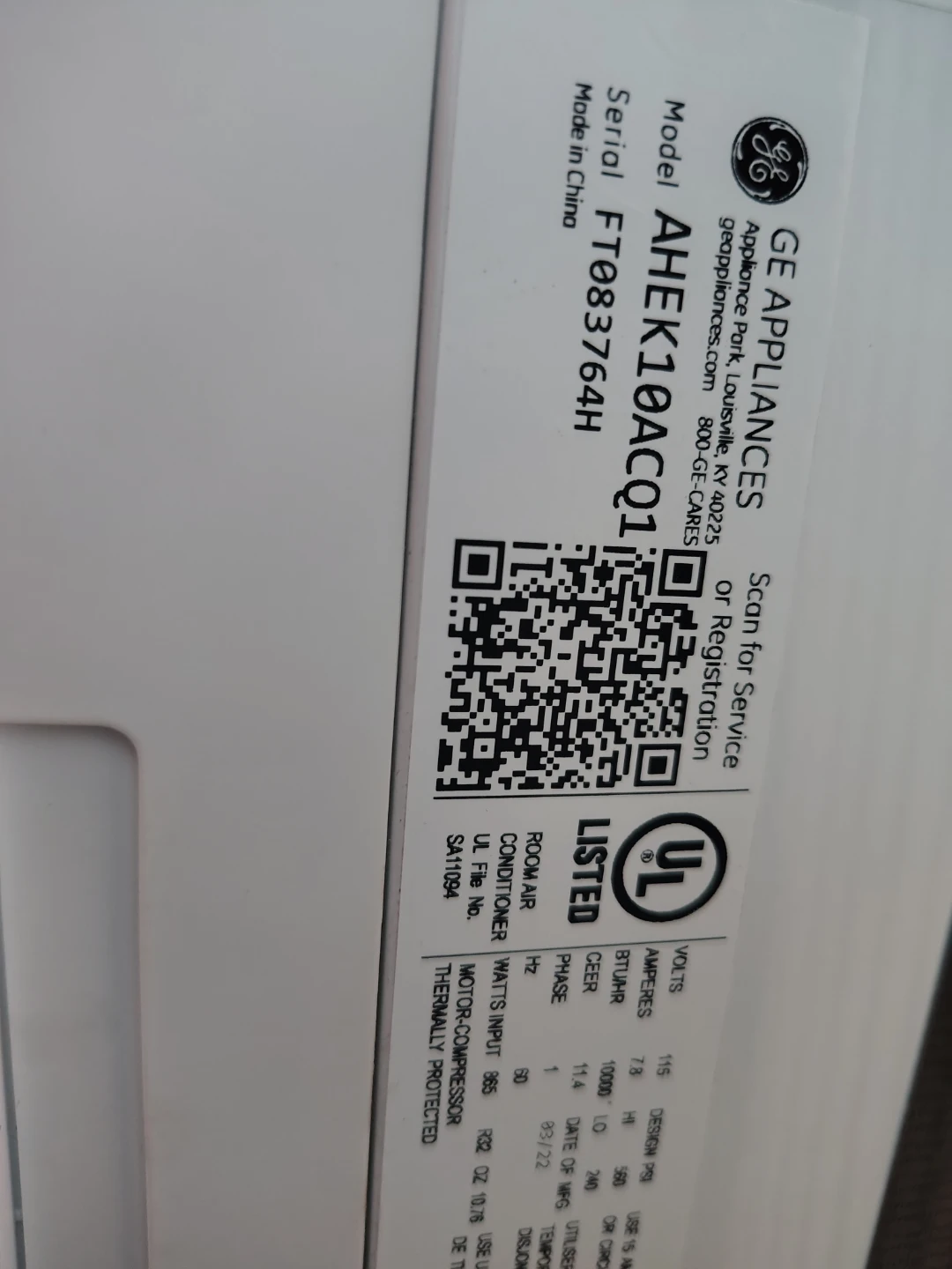 10000 BTU window AC - photo 2