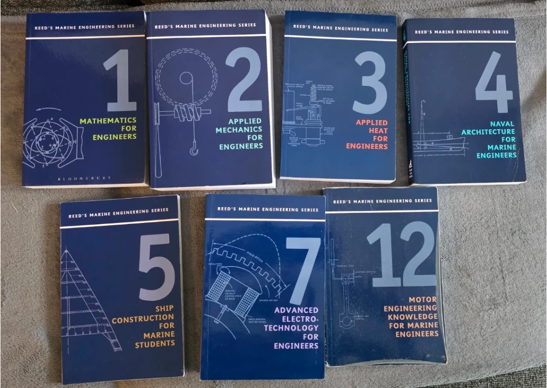Marine engineer's books