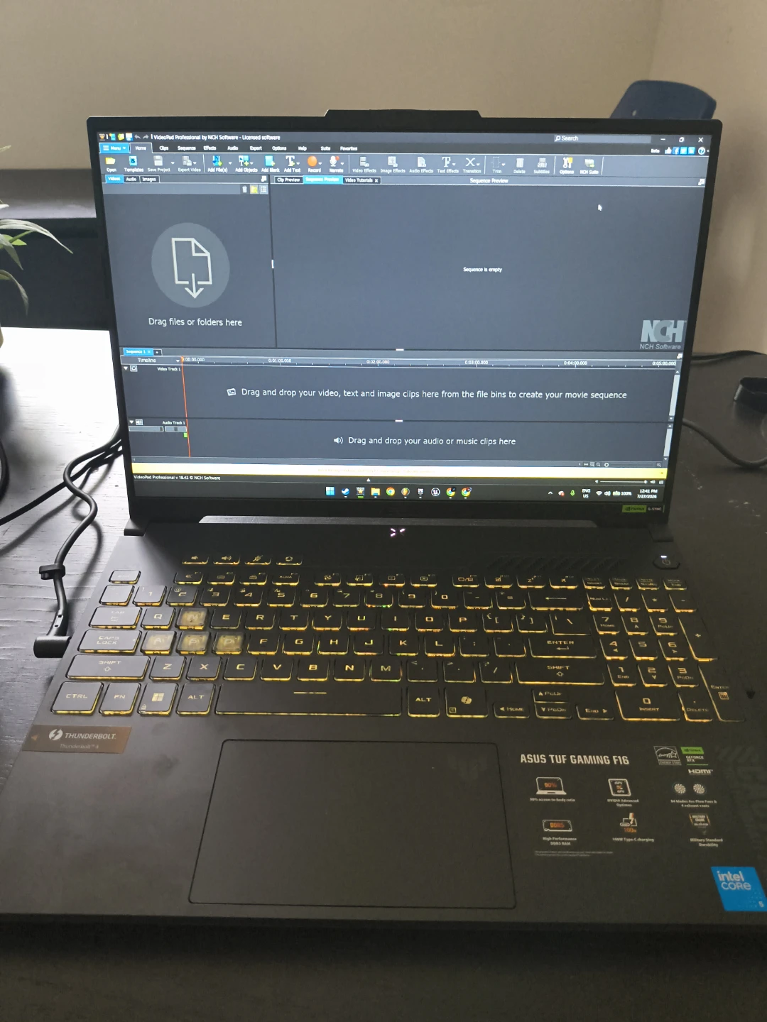 ASUS TUF GAMING F16 Laptop 16" Intel Core i5 RTX 4050