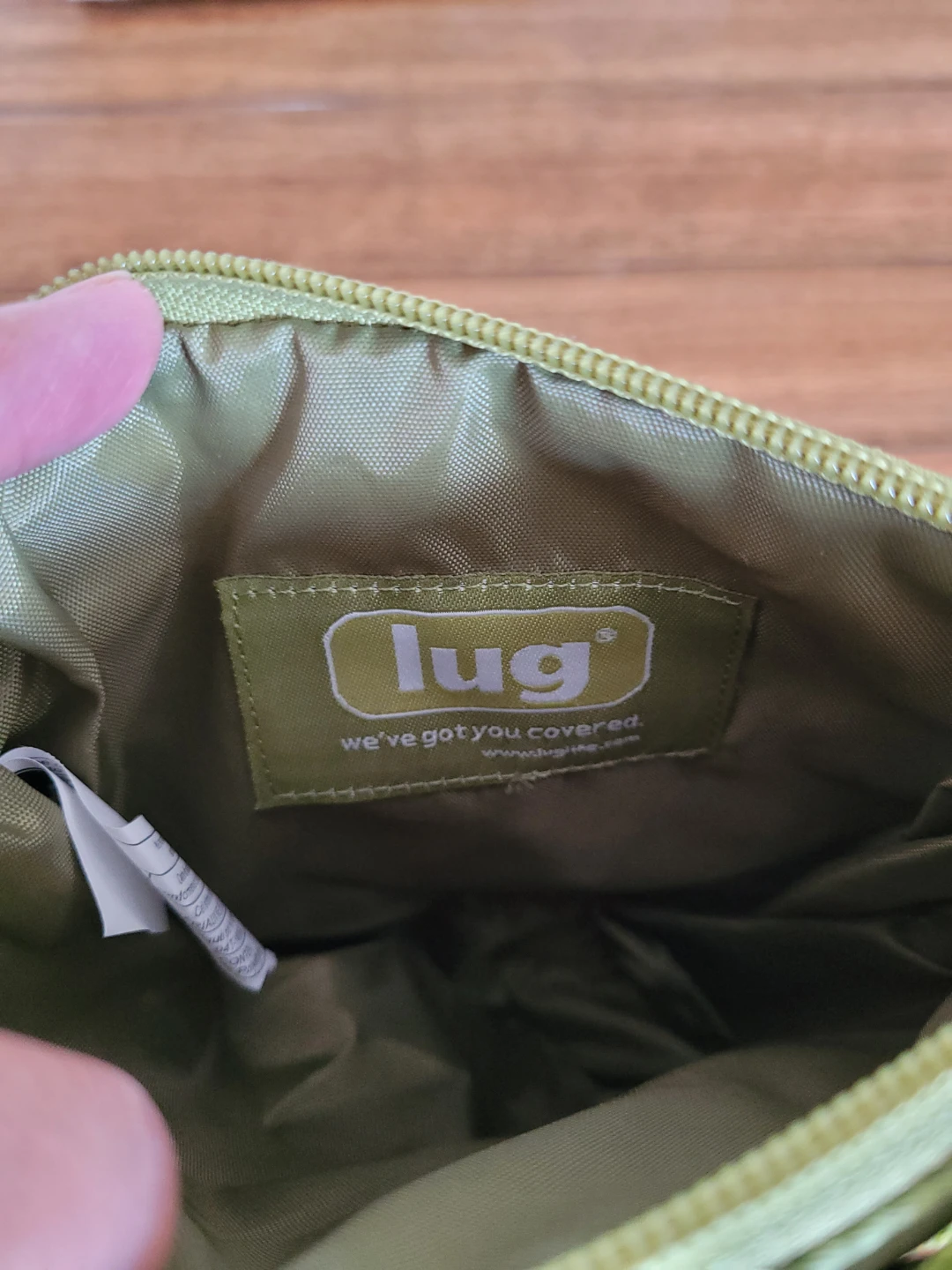 Lug Skipper Shoulder Pouch - Light Green - photo 4