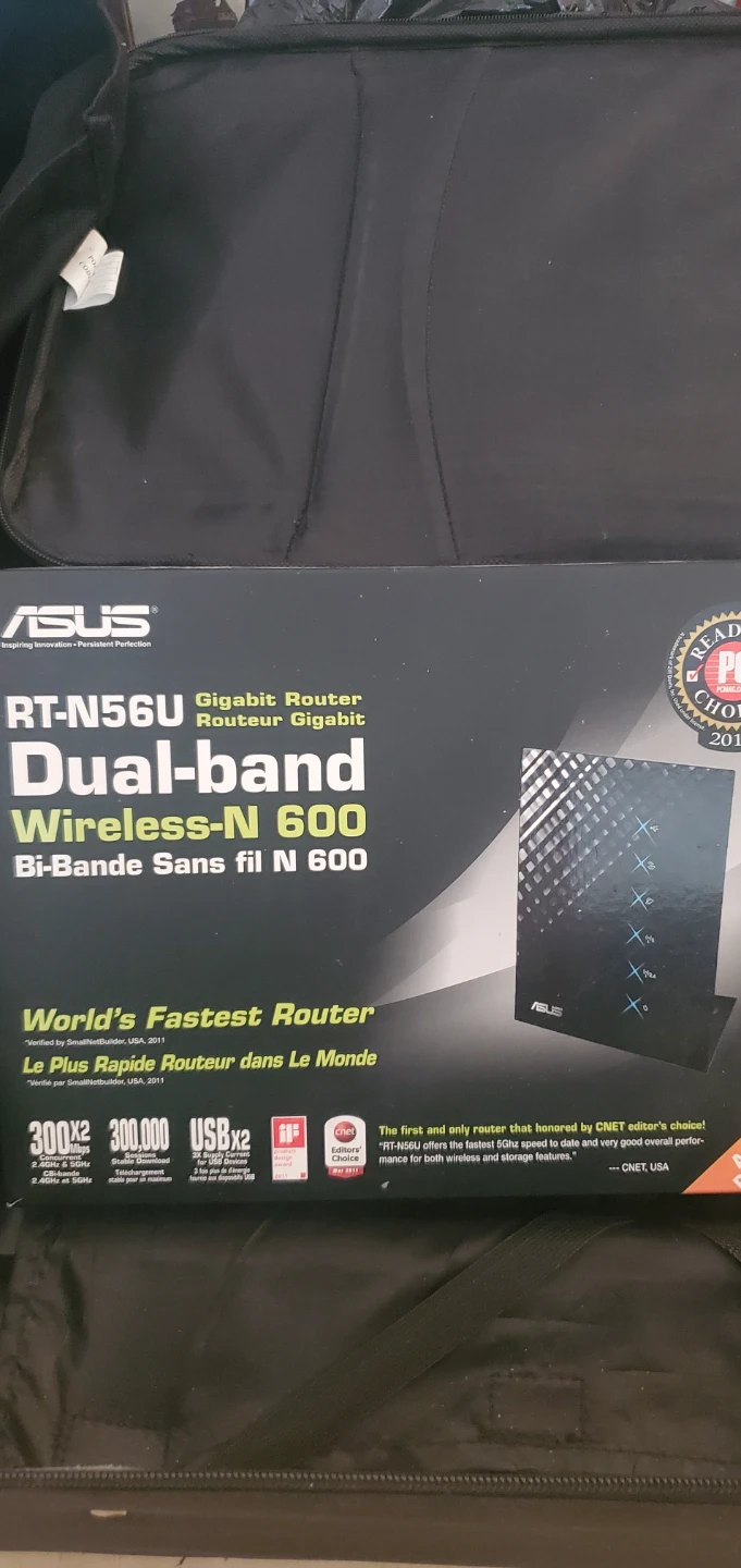 ASUS RT-N56U Dual-band Wireless-N 600 Gigabit Router