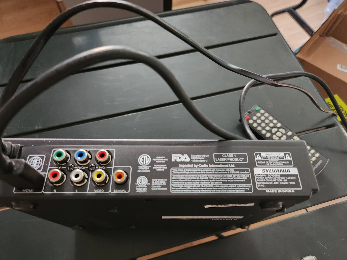 Sylvania DVD Player with Remote - photo 3