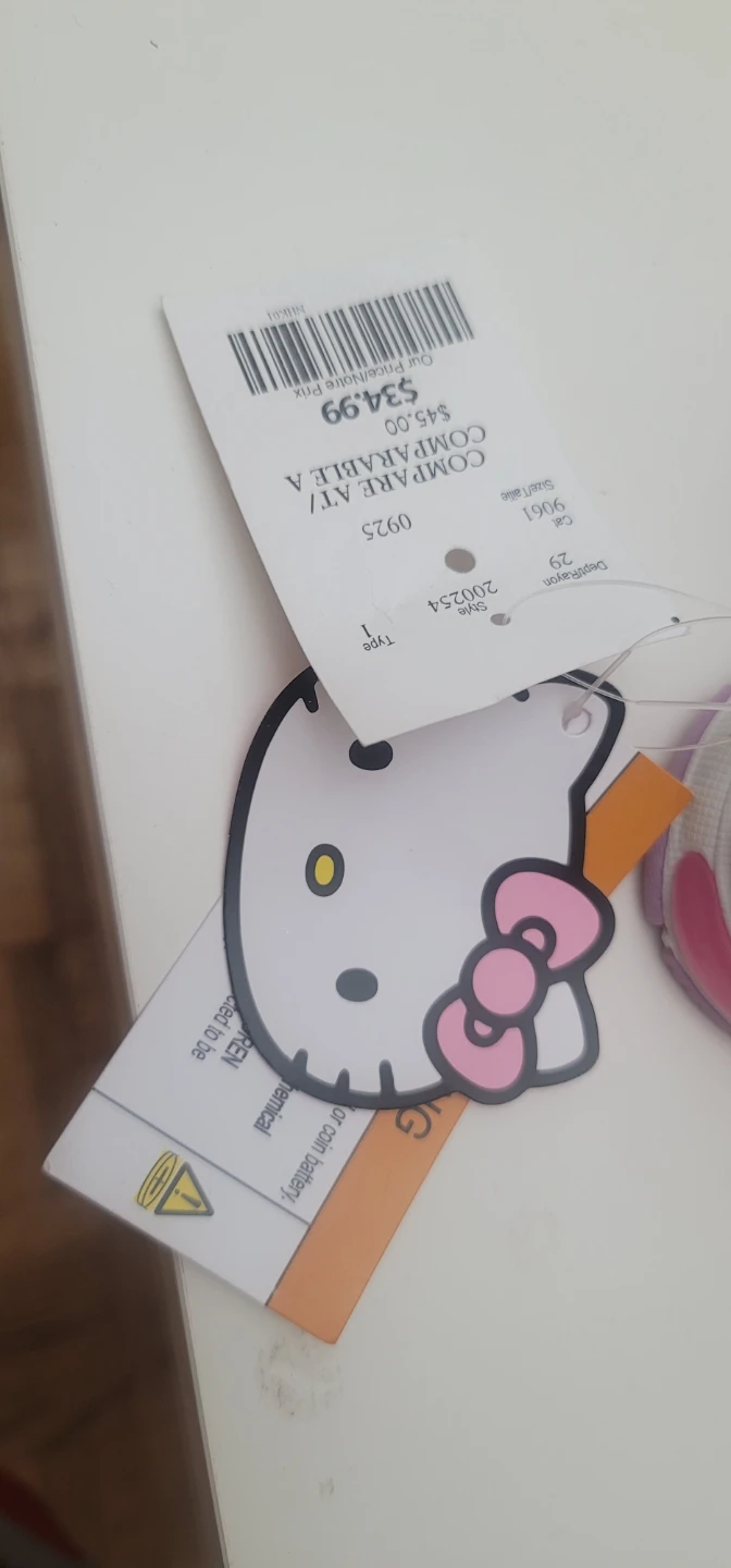 Hello Kitty Toddler Shoes Size 5 - photo 2