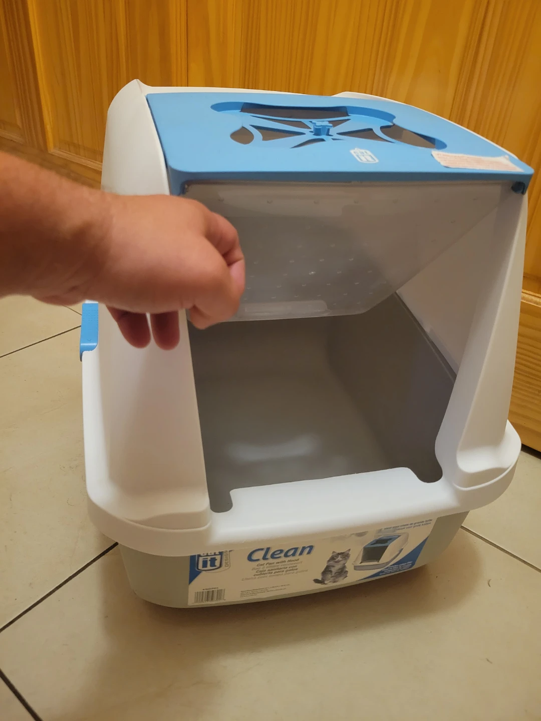 IRIS USA Large Litter Box with Hood - photo 2