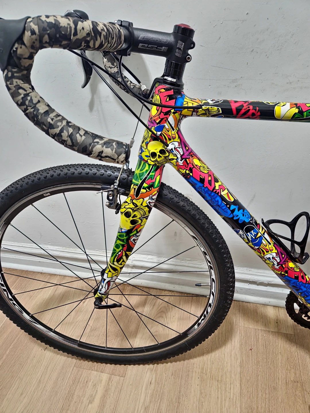 Custom "Sticker Bomb" Gravel Bike - photo 4