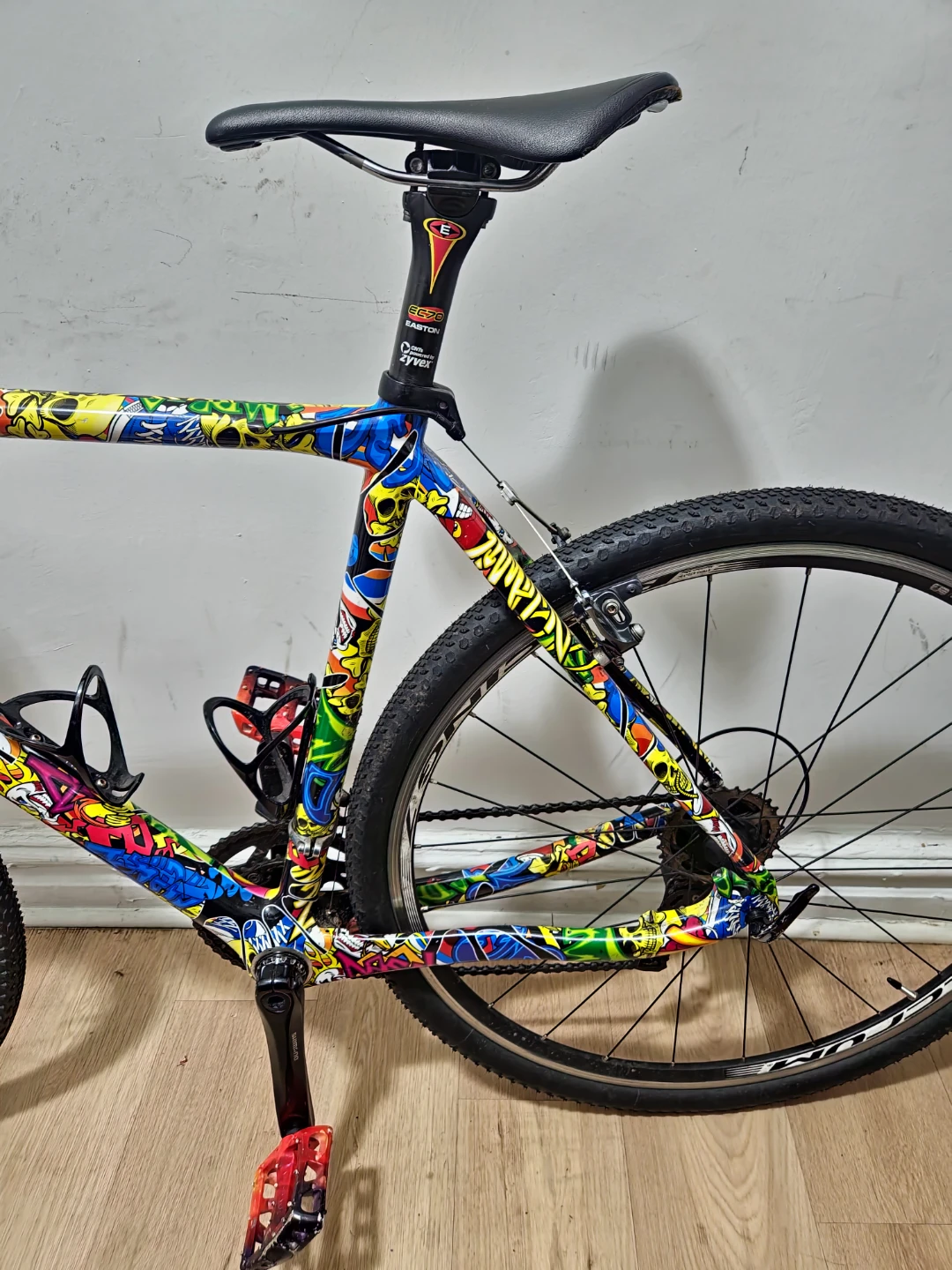 Custom "Sticker Bomb" Gravel Bike - photo 5