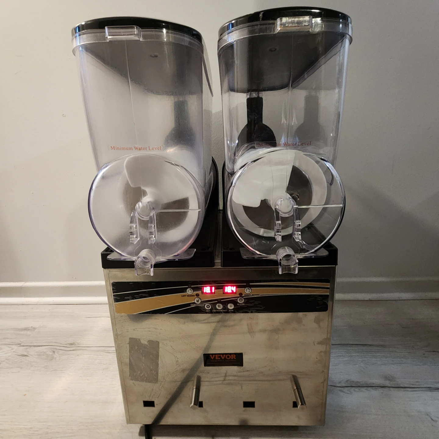 Vevor X300 Slush Machine 2x15L - MISSING PARTS