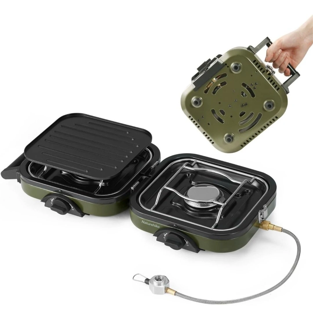 Naturehike Portable Camping Stove with Grill Top