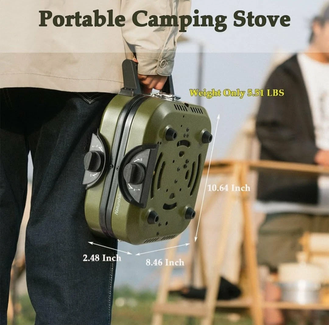 Naturehike Portable Camping Stove with Grill Top - photo 2
