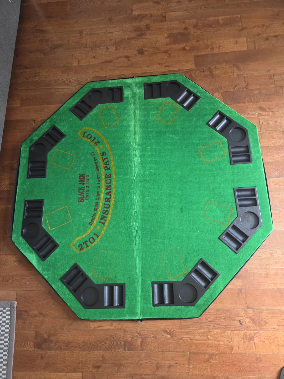 Blackjack Poker Table Top