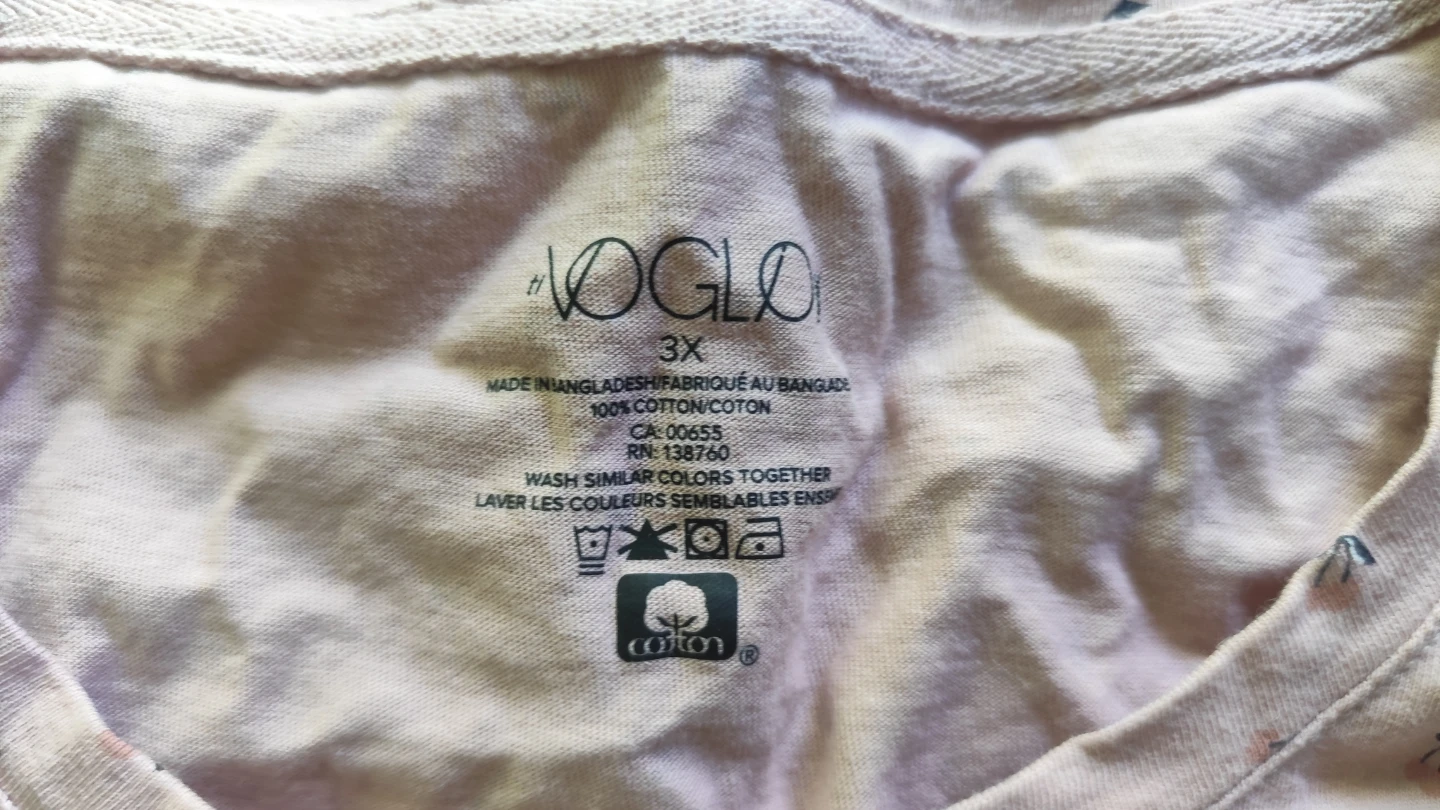 Voglove Pink 3X Nightgown - photo 2