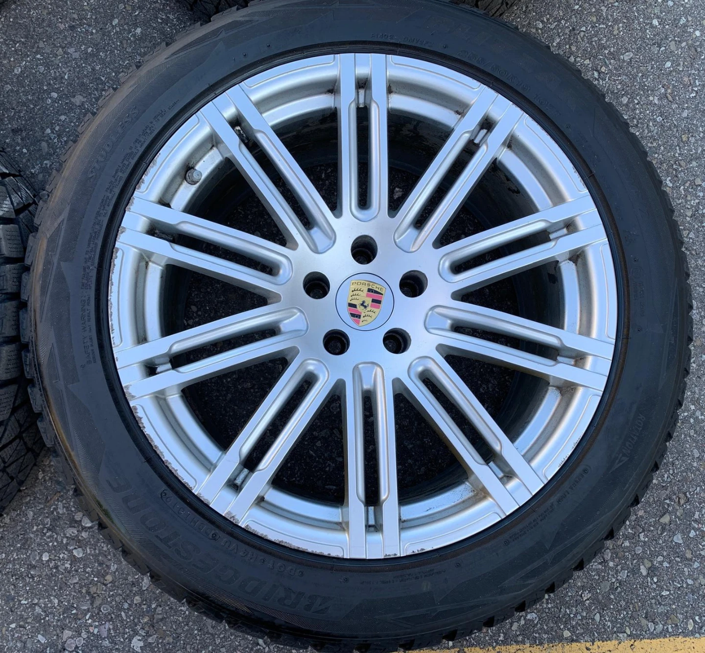 19" PORSCHE MACAN S WINTER TIRES ON RIMS - photo 3