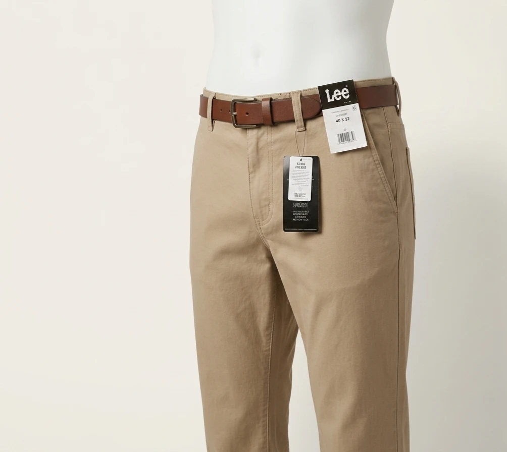 Lee Men's Tan Khaki Pants Size 40x32 - photo 2