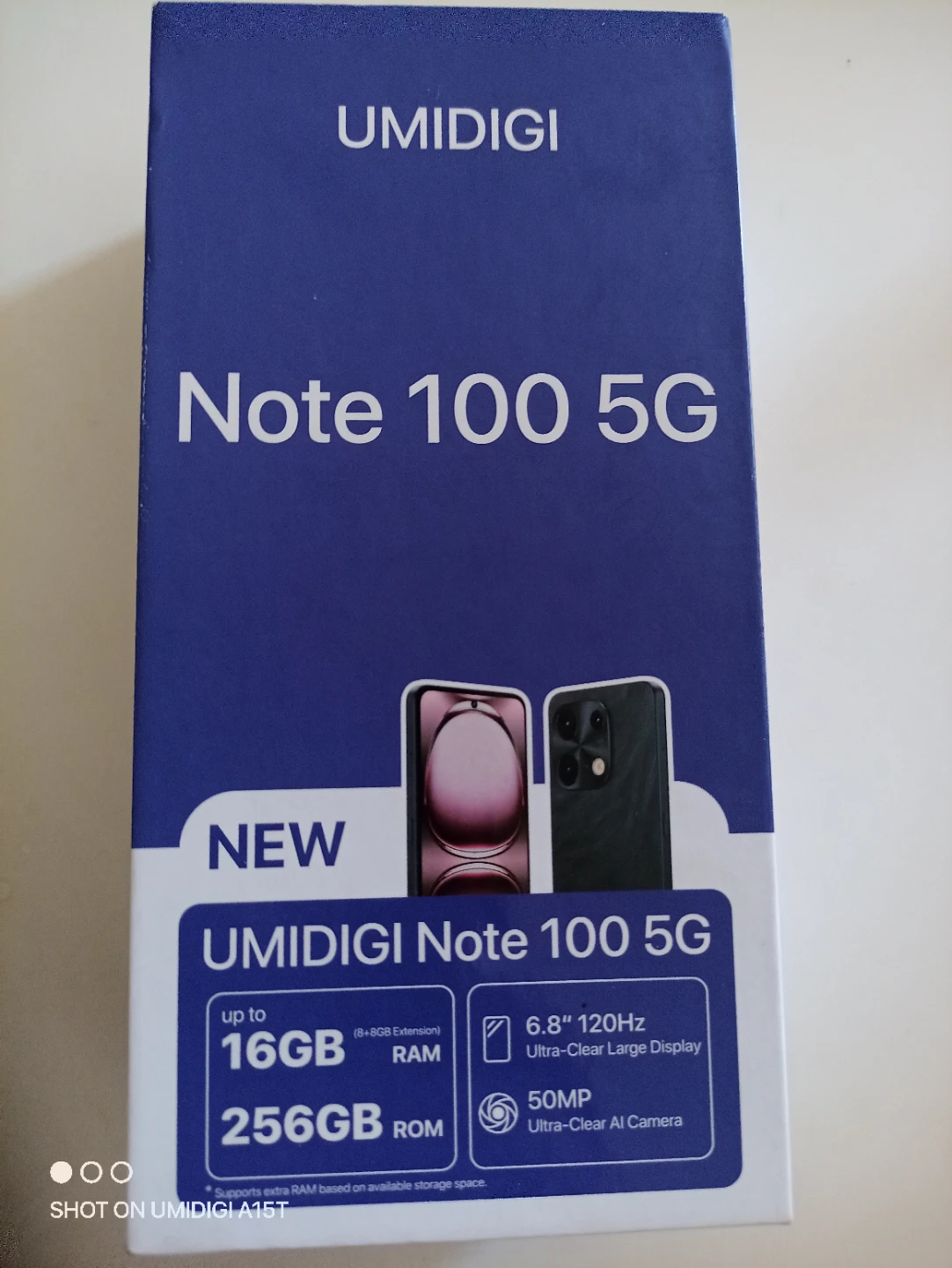 UMIDIGI NOTE 100 5G.