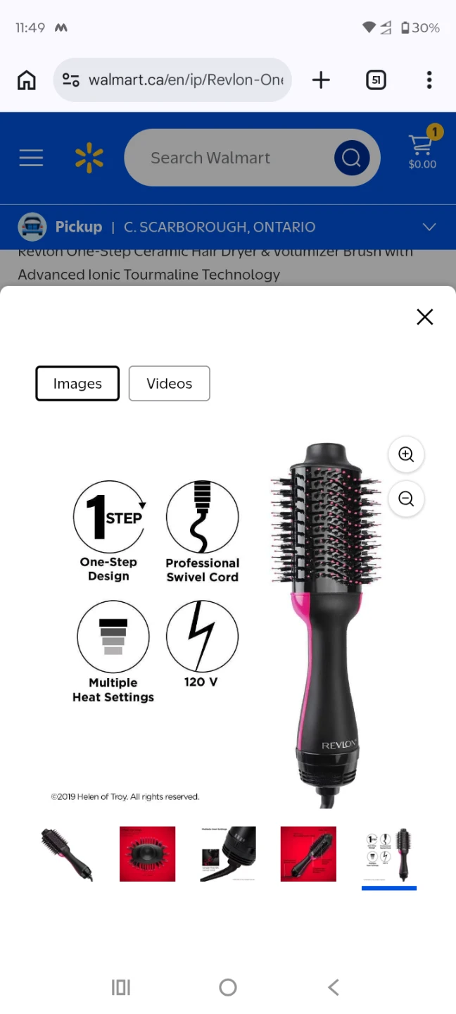 Revlon One-Step Hair Dryer and Volumizer - photo 2