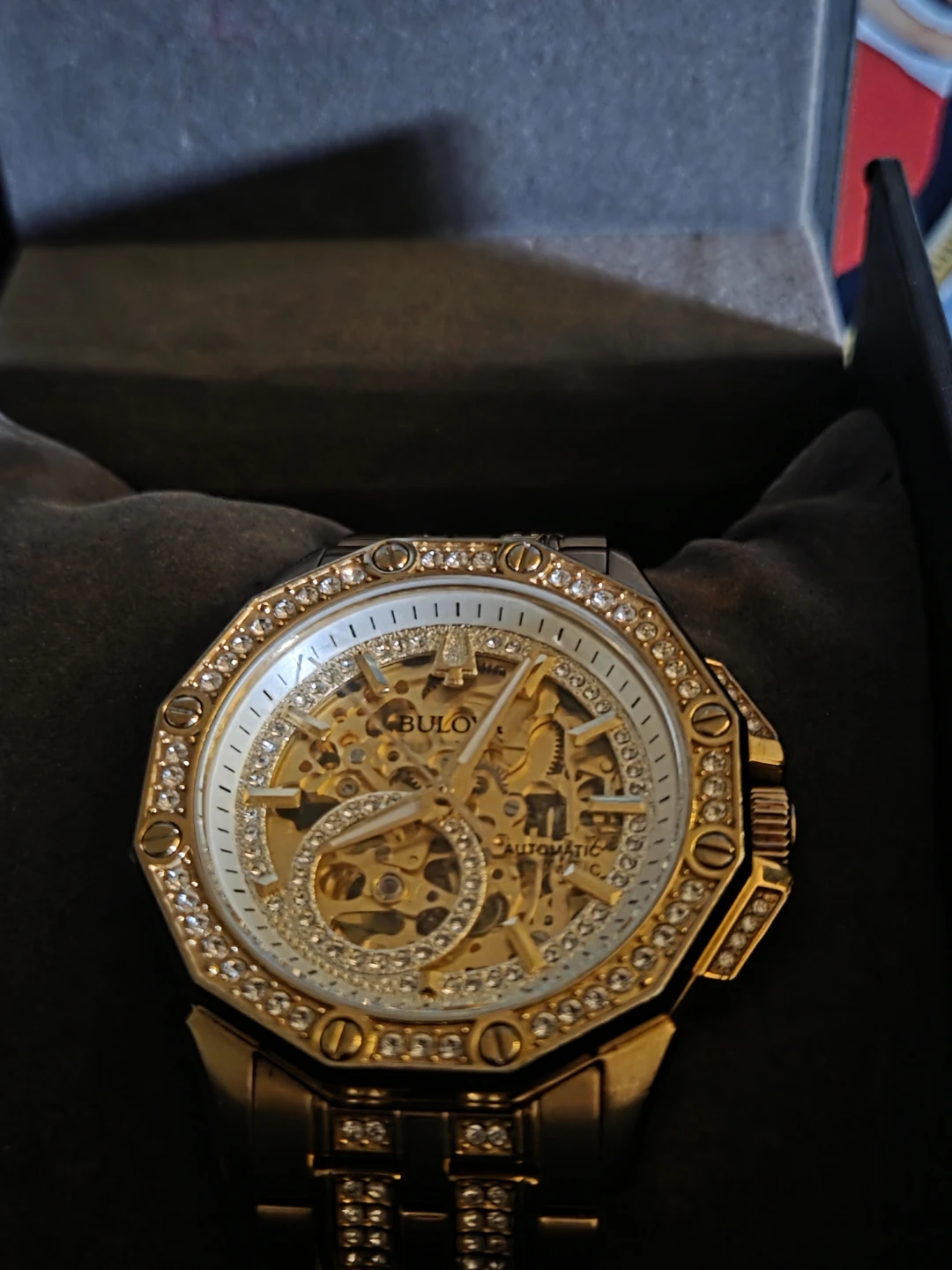 Bulova Automatic Skeleton Watch