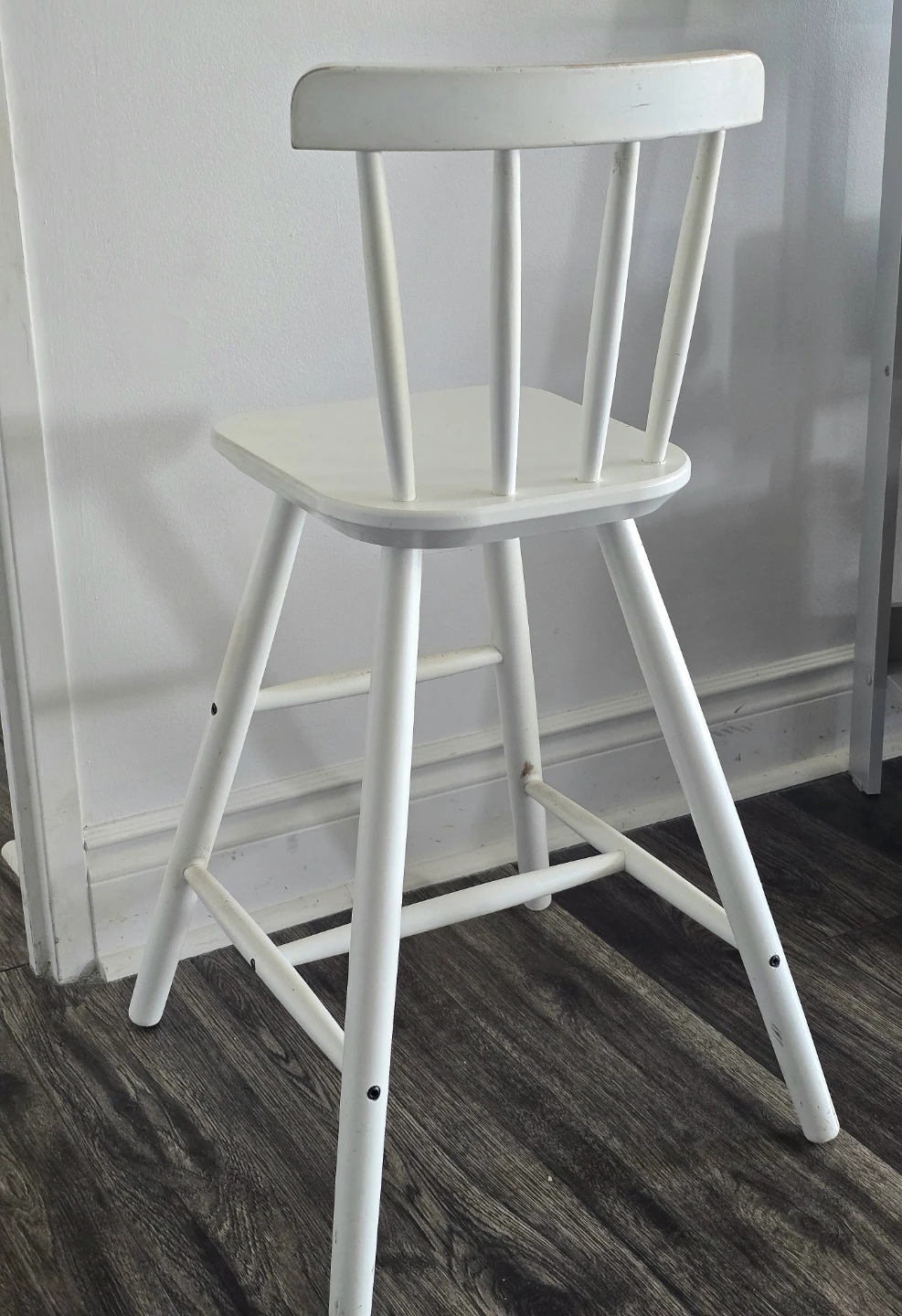IKEA AGAM Junior Chair White - photo 2