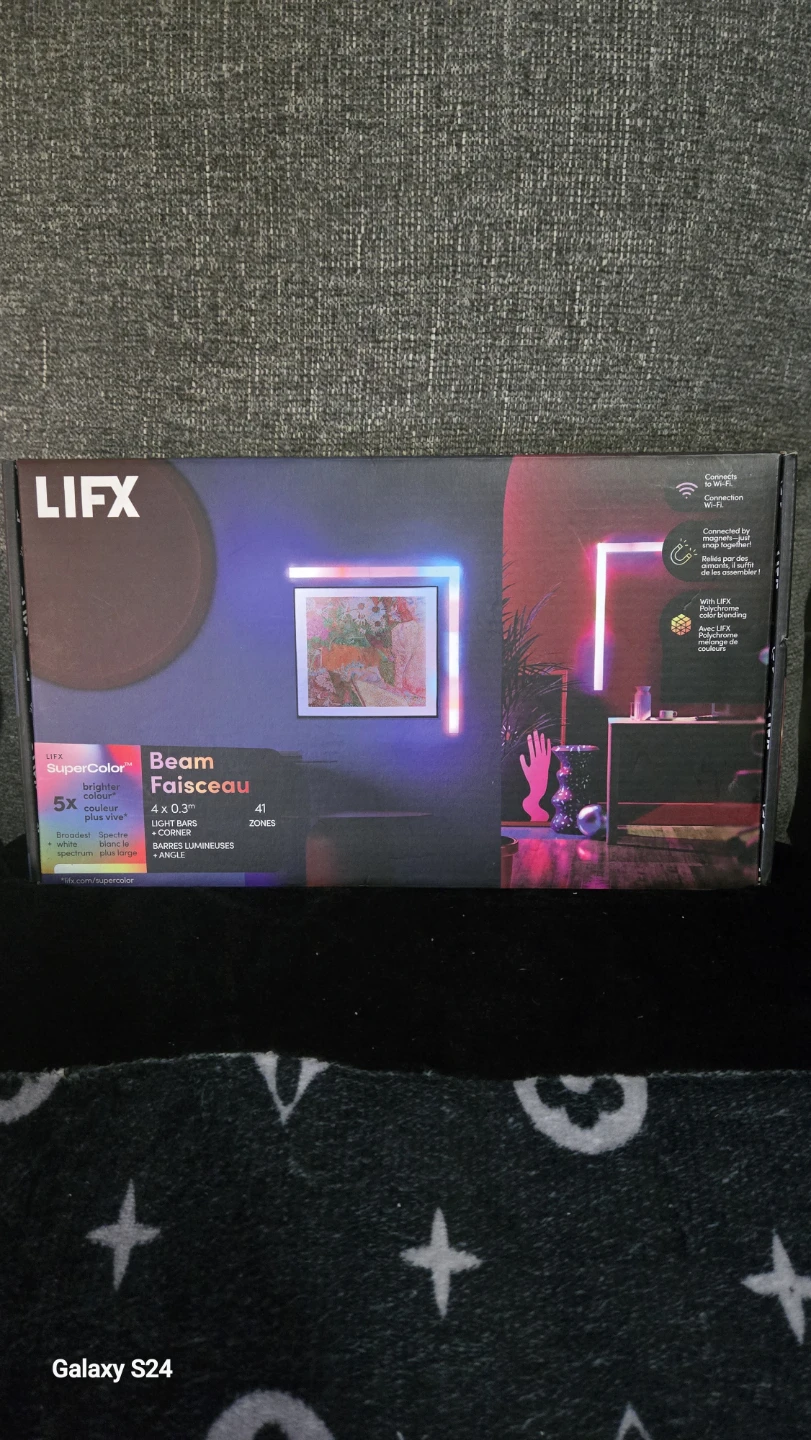 LIFX 12 in. Multi-Color Smart Wi-Fi LED Beam Light Kit - photo 2
