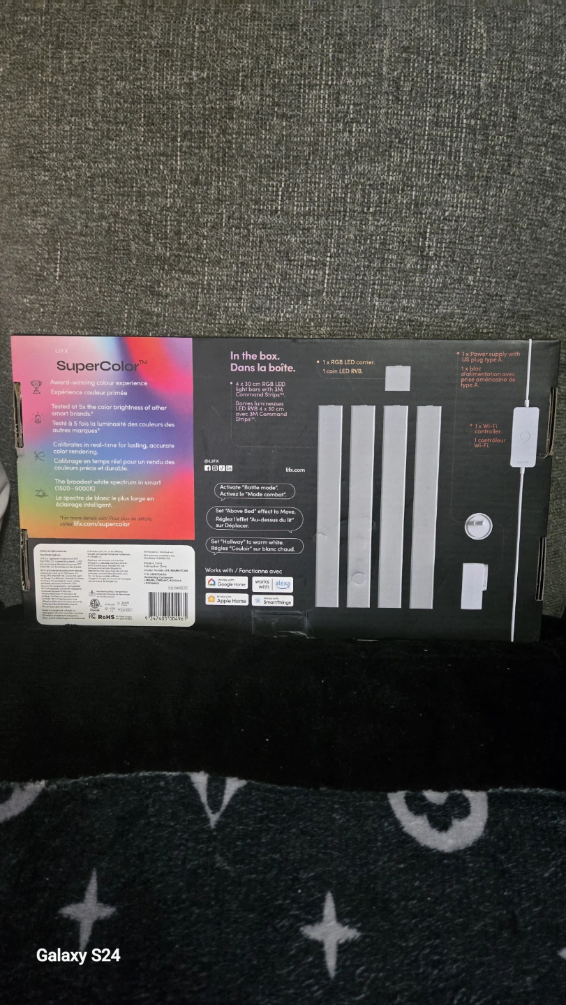 LIFX 12 in. Multi-Color Smart Wi-Fi LED Beam Light Kit - photo 3