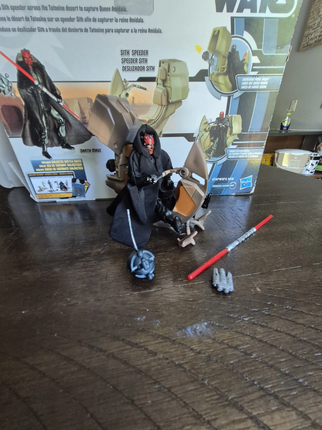 Star Wars Darth Maul Sith Speeder Action Figure - photo 2