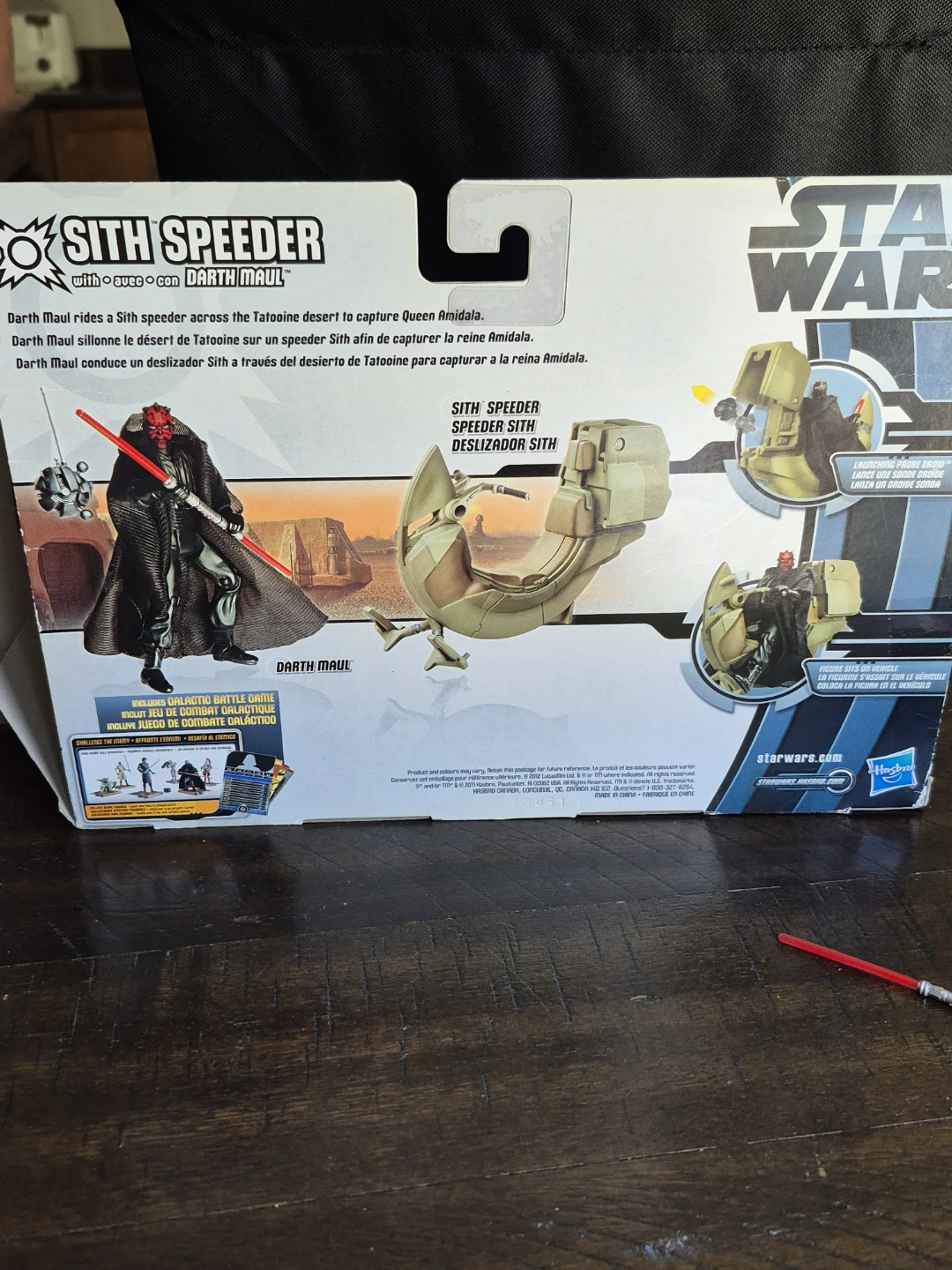 Star Wars Darth Maul Sith Speeder Action Figure - photo 5