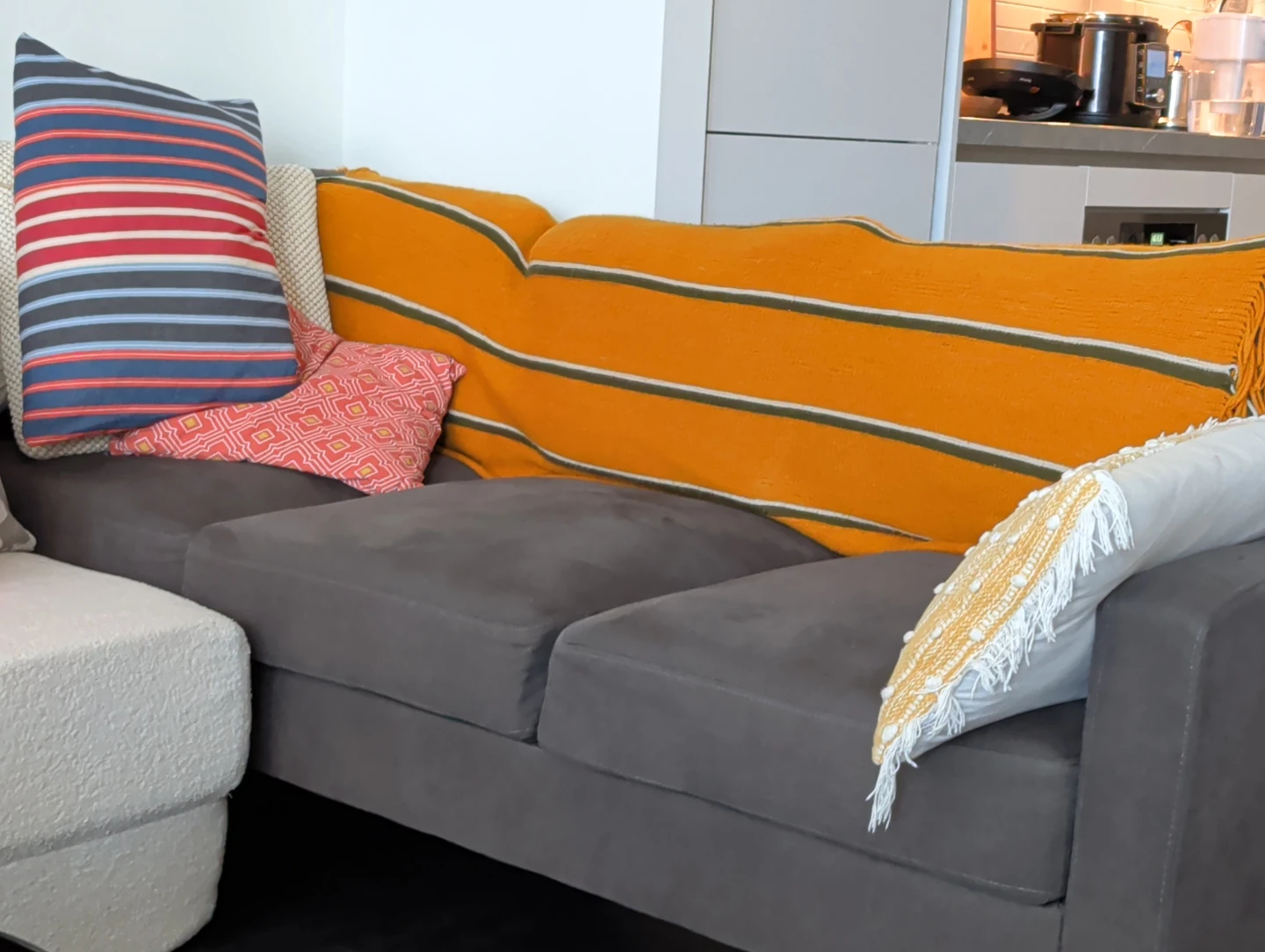 Grey Sectional Sofa - photo 2