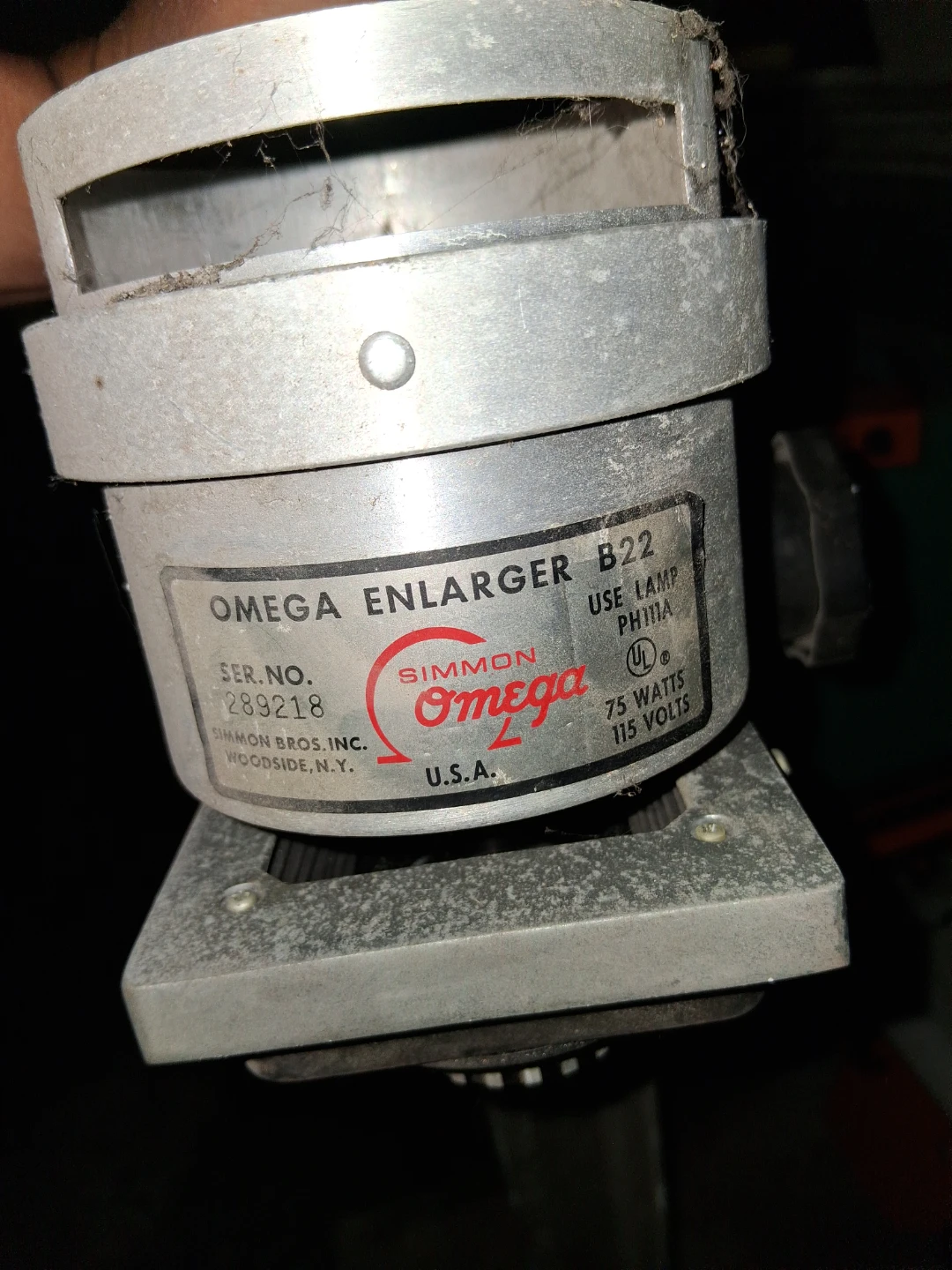 Simmon Omega Enlarger B22