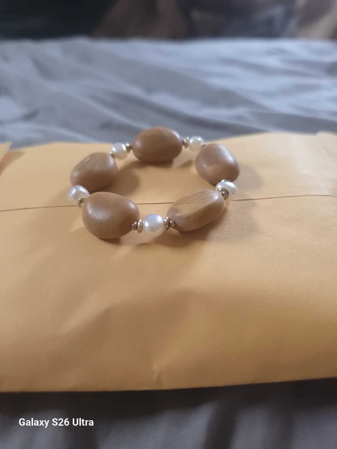 Seed and Pearl Bracelet