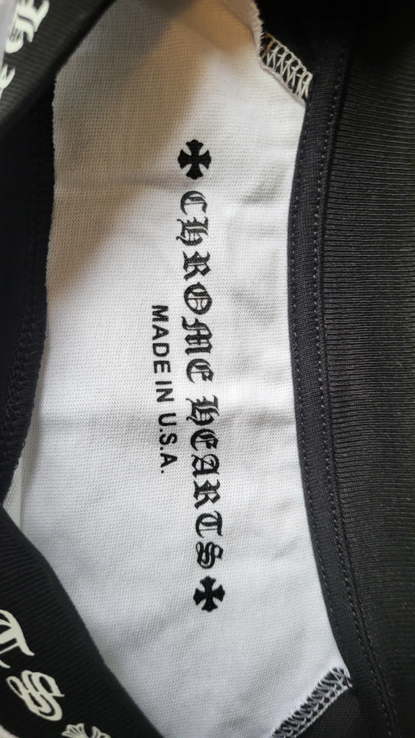 Chrome hearts long sleeve black and white - photo 2