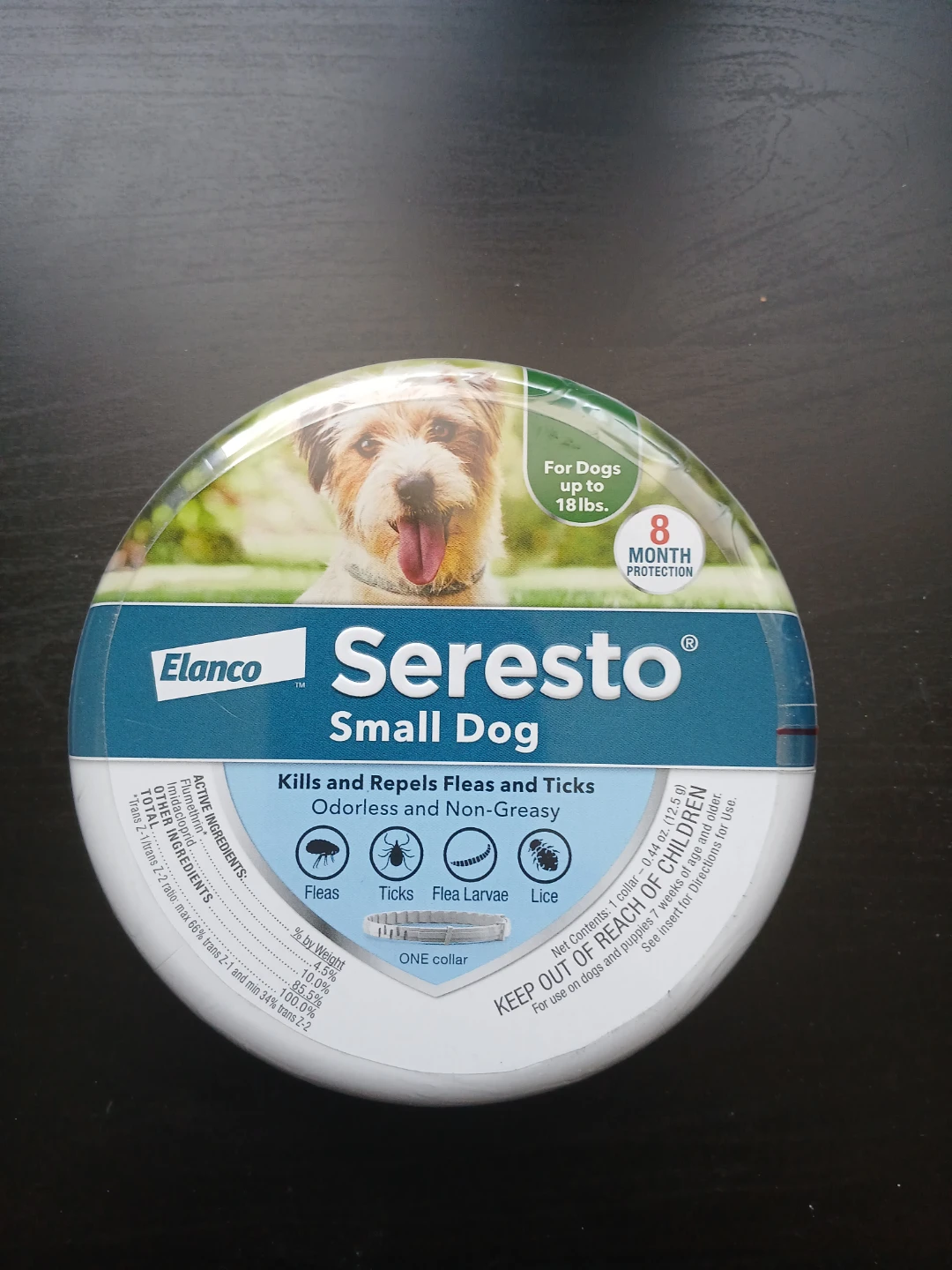 Seresto Flea & Tick Dog Collar - Small - photo 2