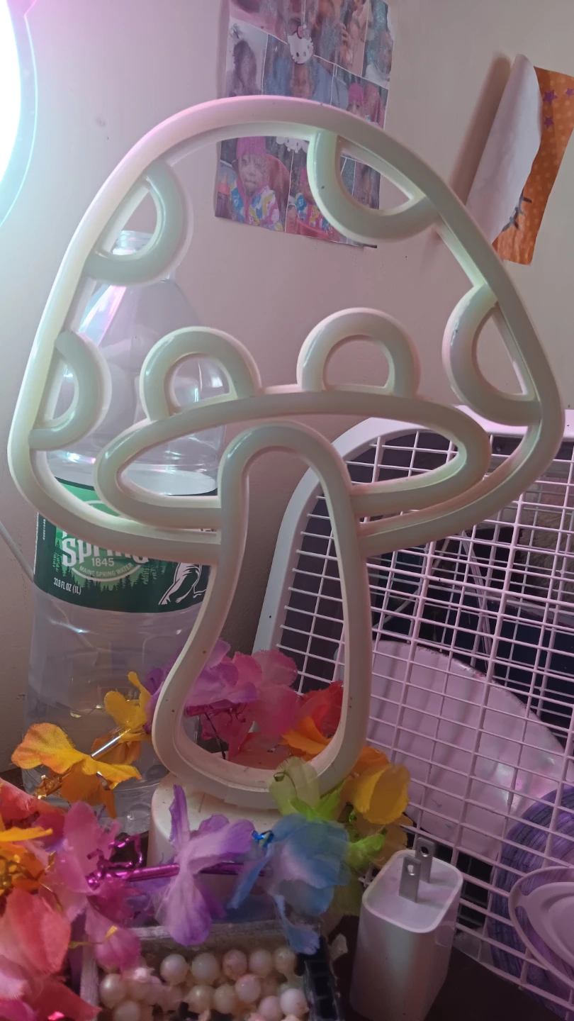 Mushroom Neon Sign Light