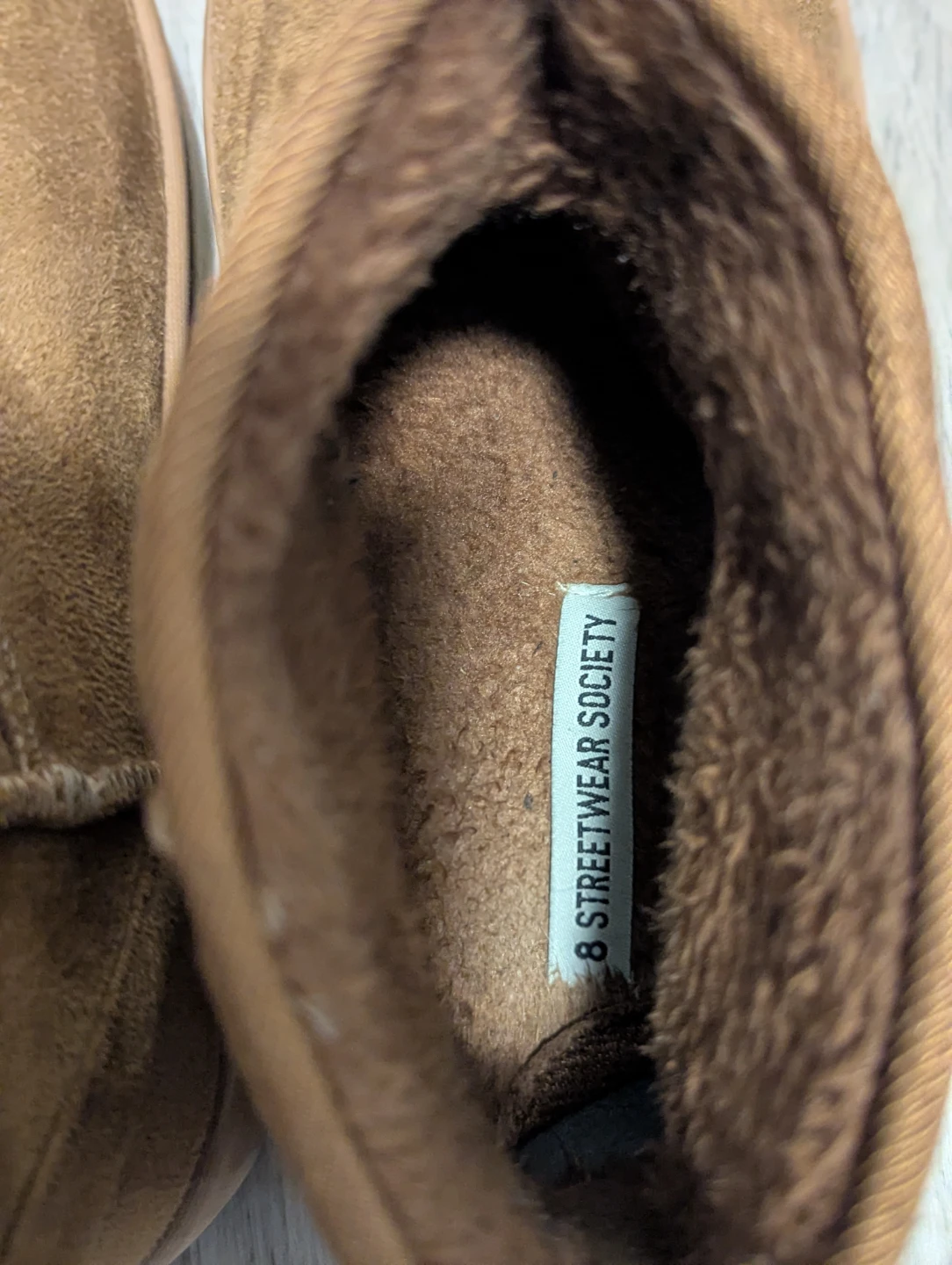8 STREETWEAR SOCIETY Brown Suede Boots - photo 2