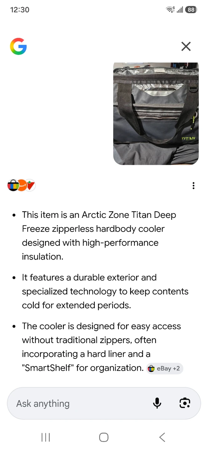 18"×12"×12" Arctic Zone Titan Deep Freeze Cooler - photo 5